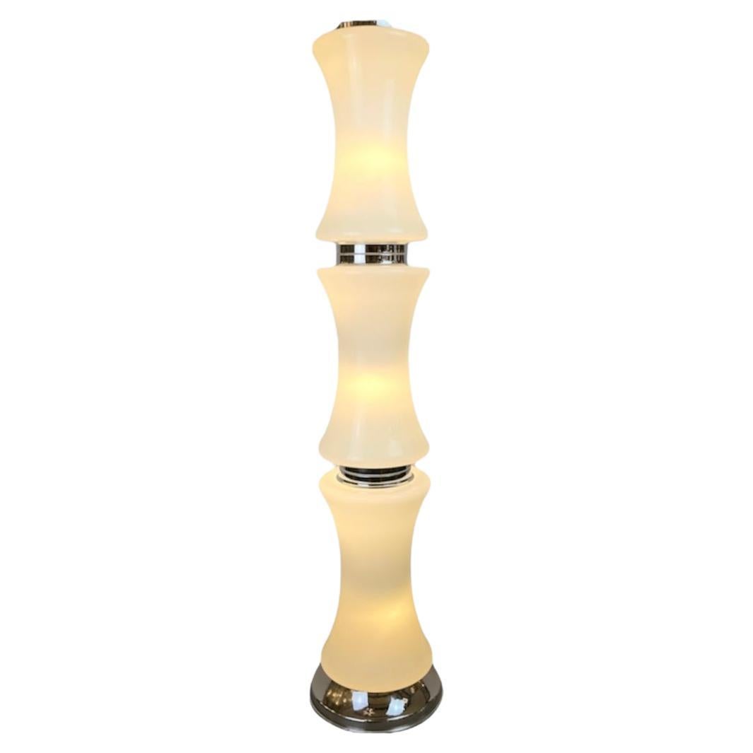 Murano Floor Lamp in the style of E. Tronconi or C.Nason, 1970s