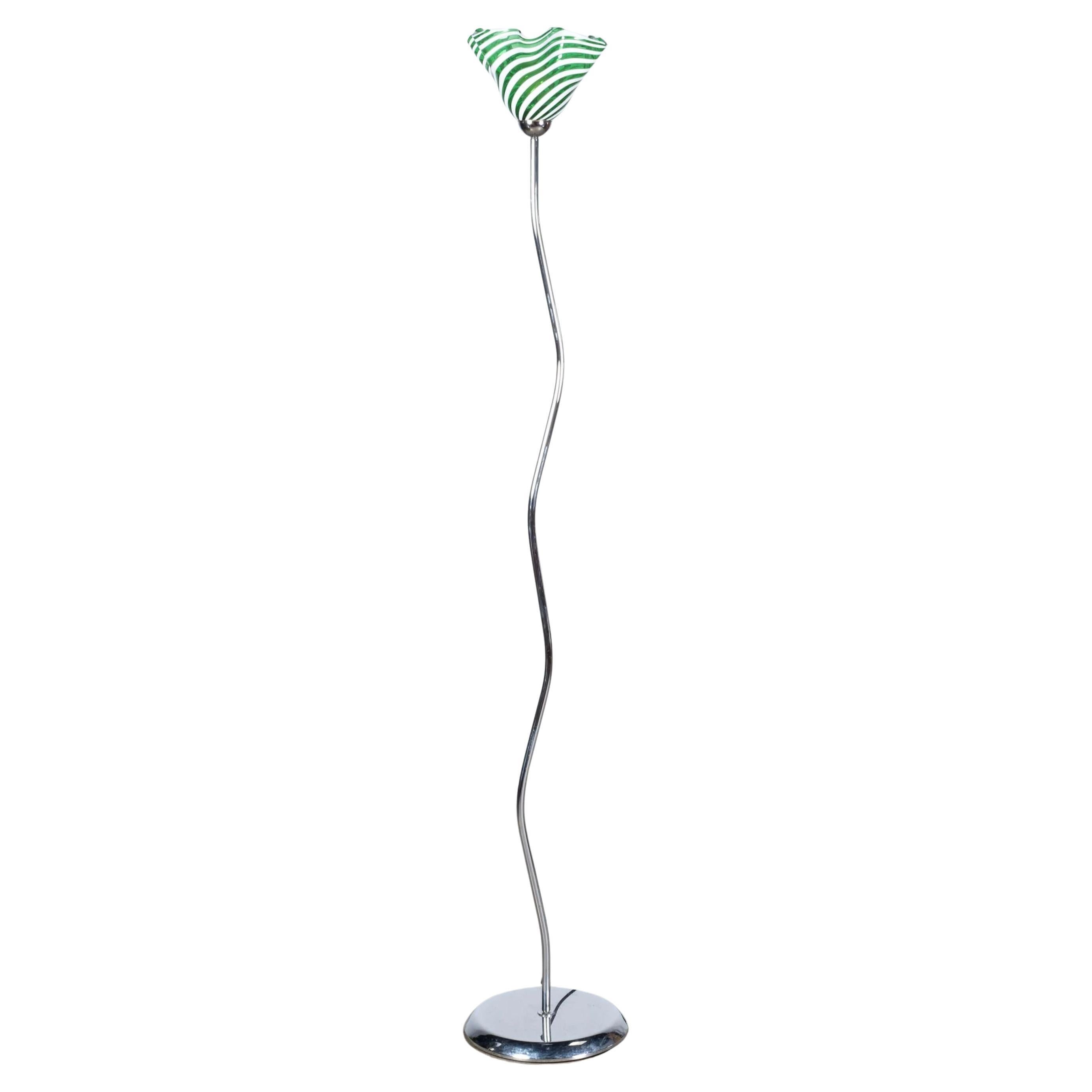 Murano Flower Floor Lamp