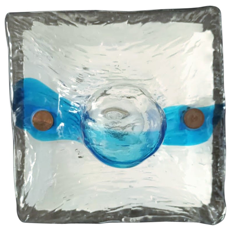 Murano Flush Mount by Toni Zuccheri for Venini, 2 Available