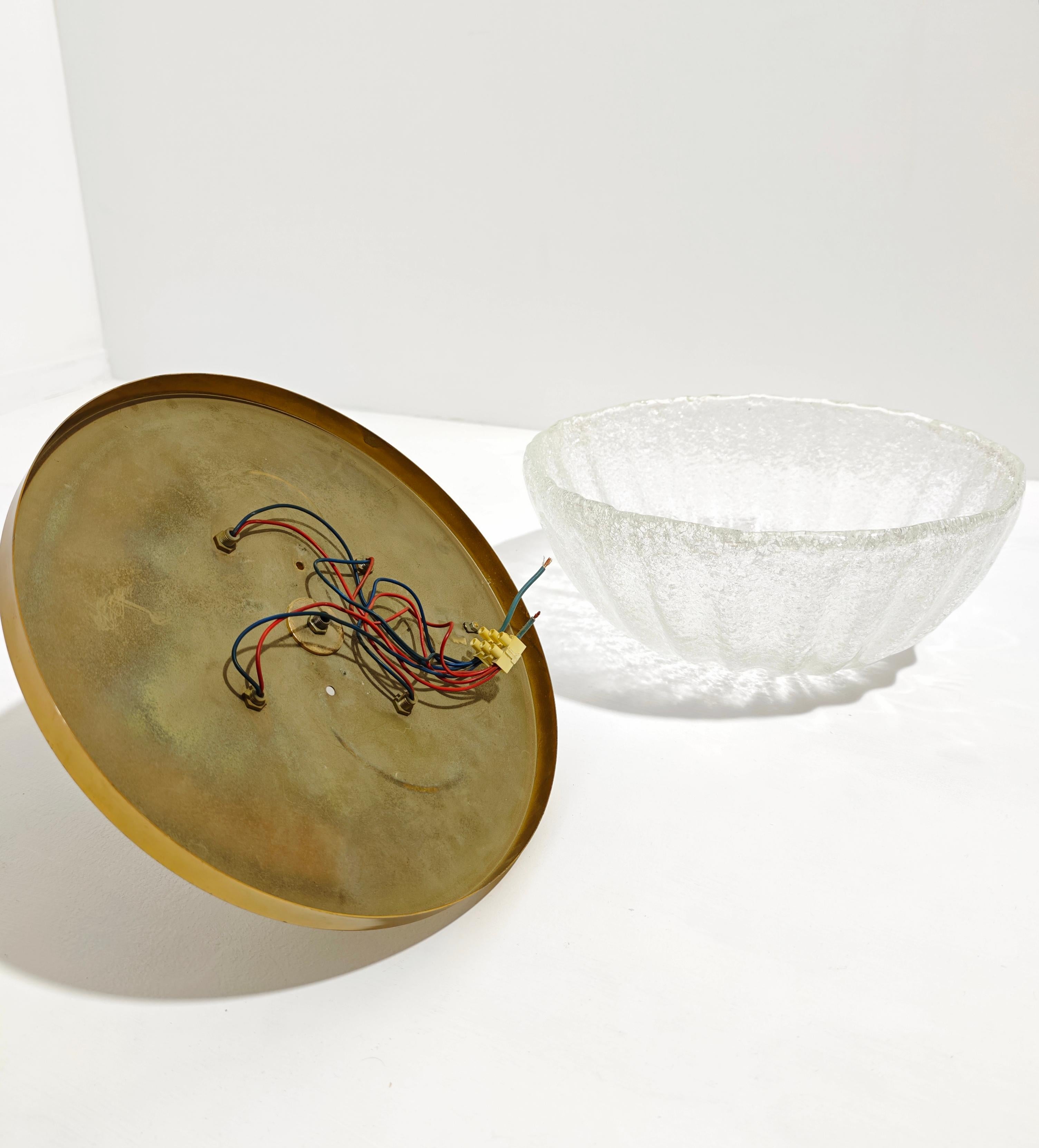 Plafón Murano de Barovier & Toso Moderno de mediados de siglo Italia Años 70 en Bueno estado para la venta en Palermo, IT