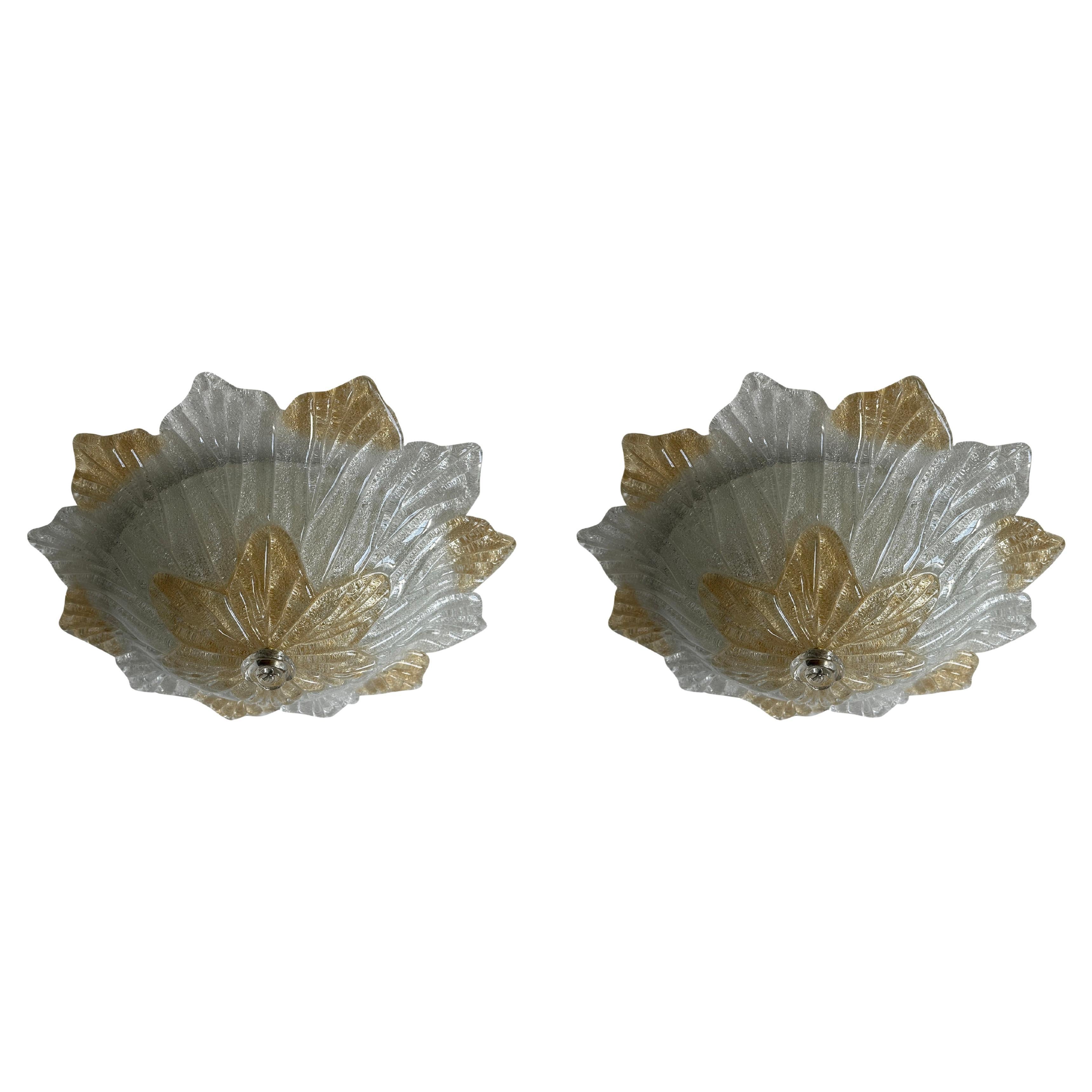 Murano Flush Mount Ceiling Light