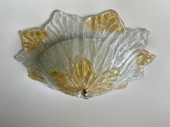Murano Flush Mount Ceiling Light, Italy circa 1960s