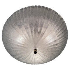 Plafoniera a incasso di Murano vintage - Honsel Germania -1960