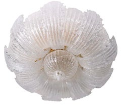 Murano Flush Mount Fixture c. 1970/80's