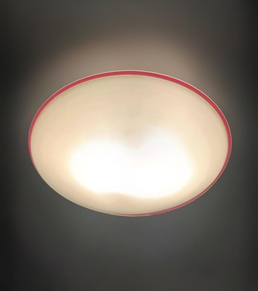 20th Century Murano Flush Mount / Sconce by Leucos For Sale