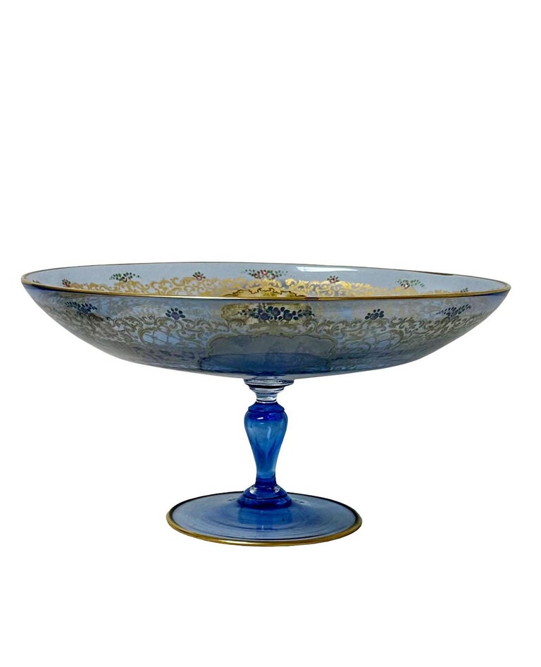 Murano Footed Fruit Bowl For Sale At 1stDibs murano-footed-fruit-bowl-for-sale-at-1stdibs