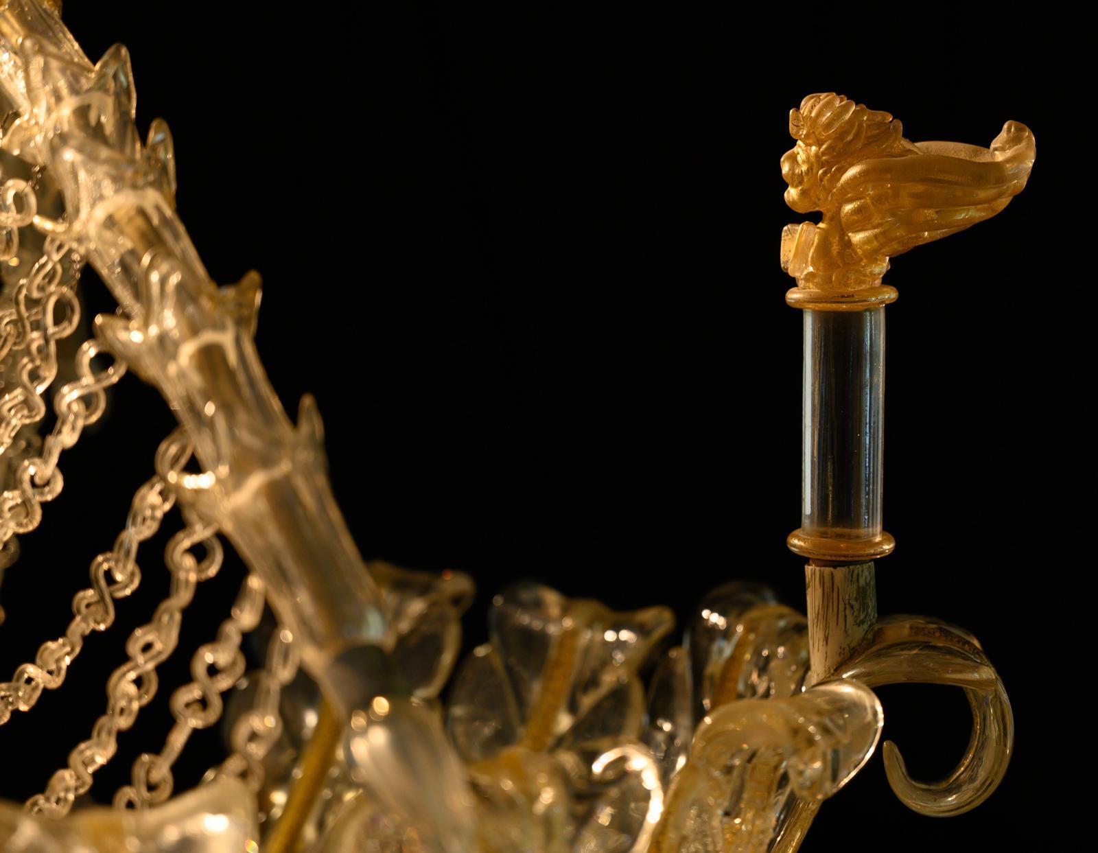 Murano Galleon Light by Seguso for Veronese For Sale 12