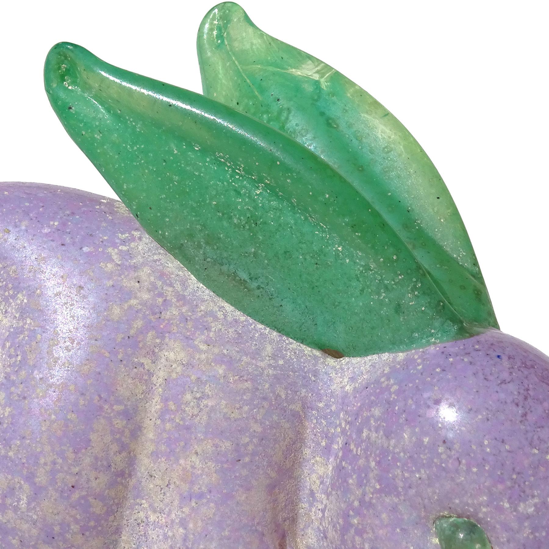 Pisapapeles de Murano Gambaro Poggi Púrpura Scavo Figurita de vidrio artístico italiano Conejo Italiano en venta