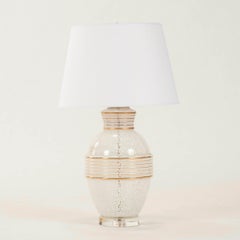 Murano Gilt Glass Lamp