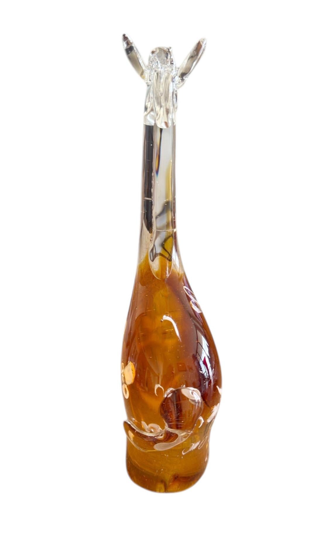 Italian Murano Giraffe Figurine For Sale