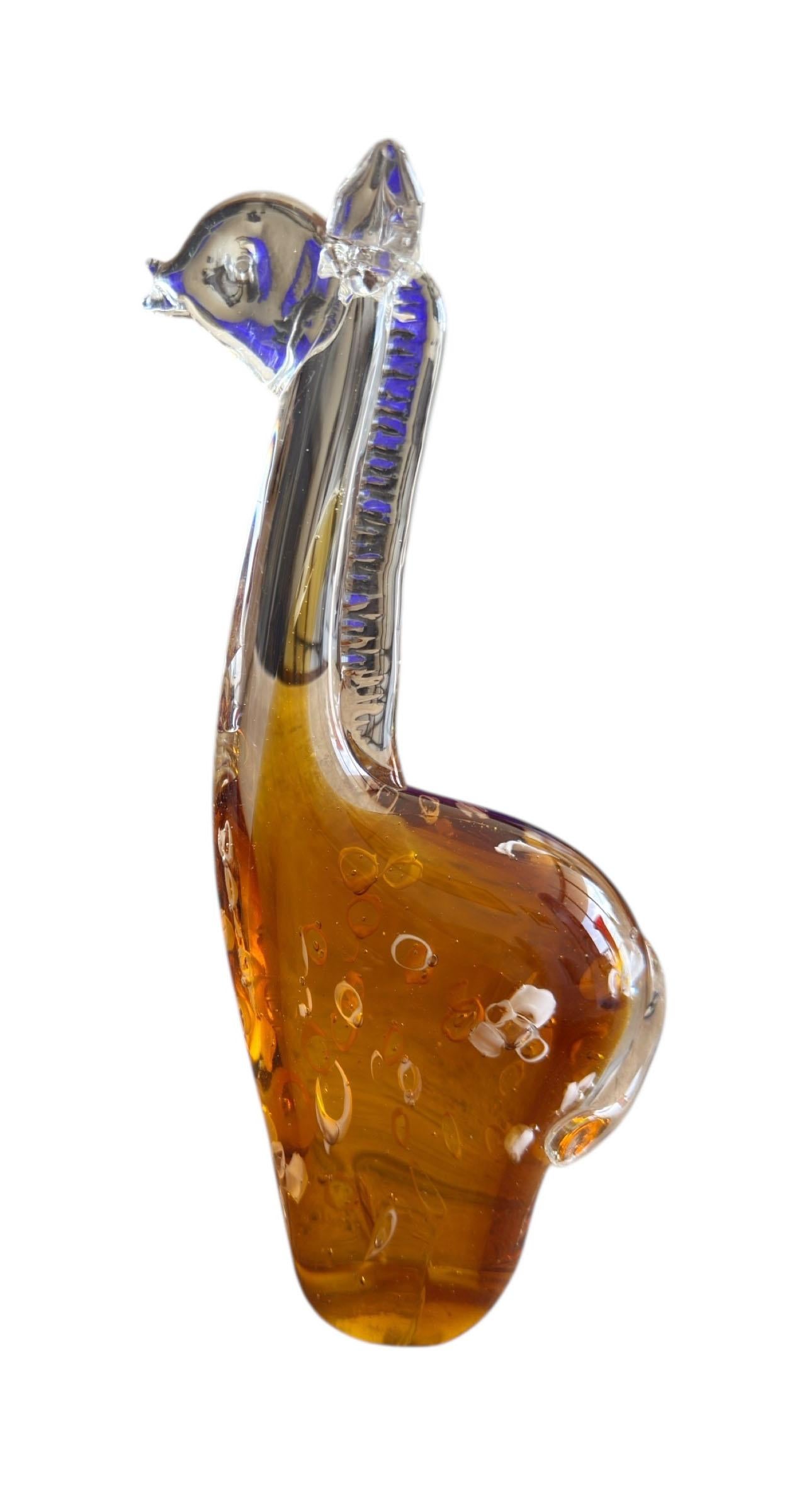 Murano Giraffe Figurine In Good Condition For Sale In Clearwater, FL