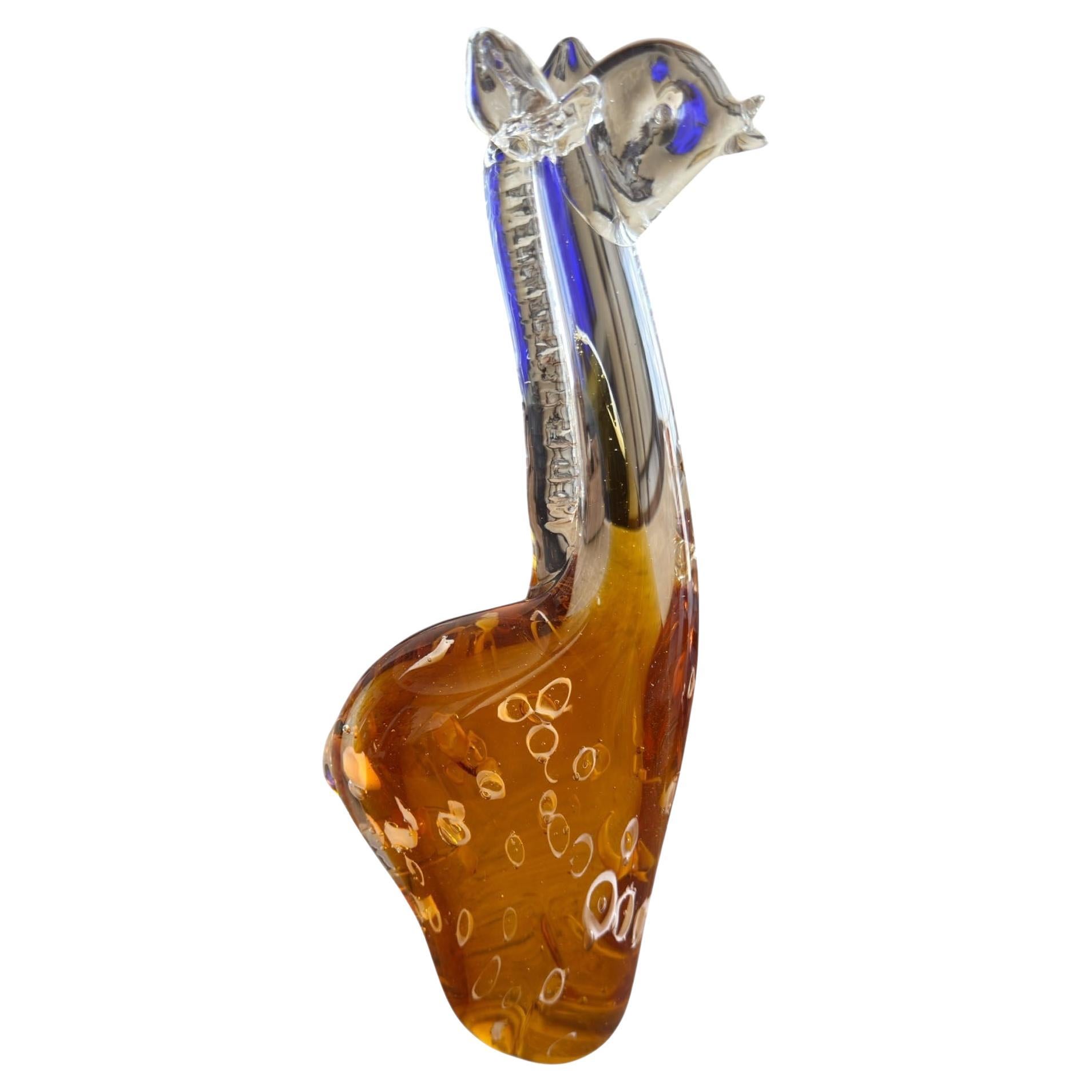 Murano Giraffe Figurine For Sale