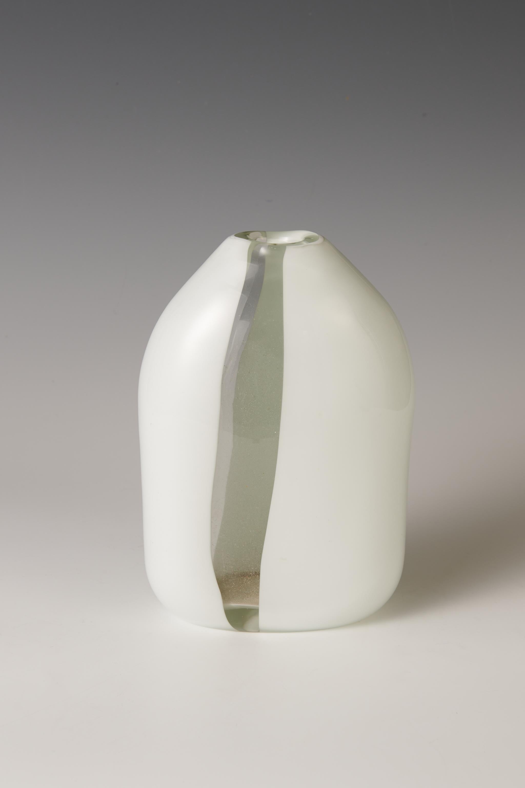 Vaso in vetro di Murano Salviati di Luciano Gaspari 1960 ca. In condizioni buone in vendita a Zurich, CH