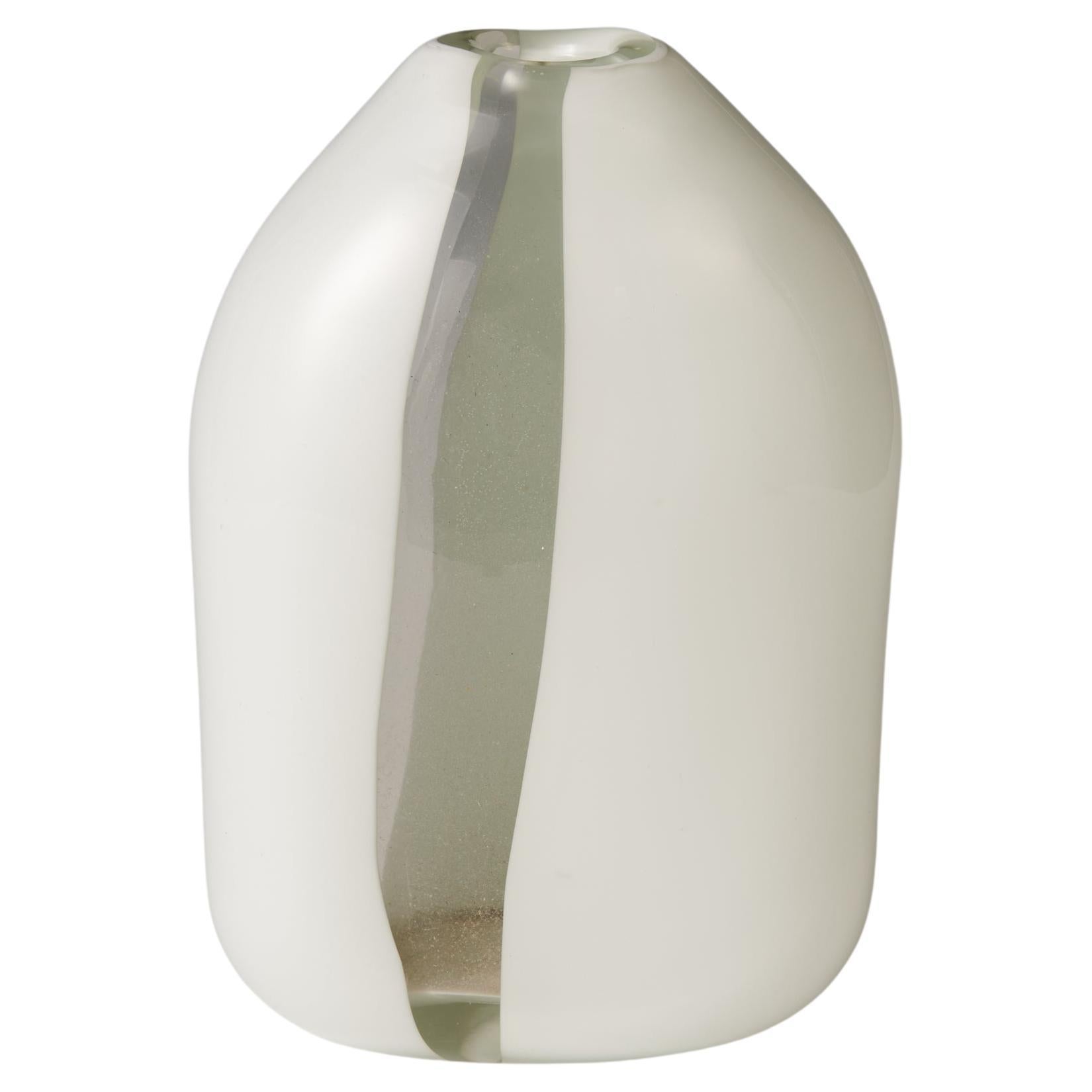 Murano Glas Vase Salviati by Luciano Gaspari ca. 1960.