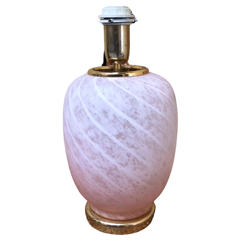 Murano Glass 1970s Table Light For Sale at 1stDibs