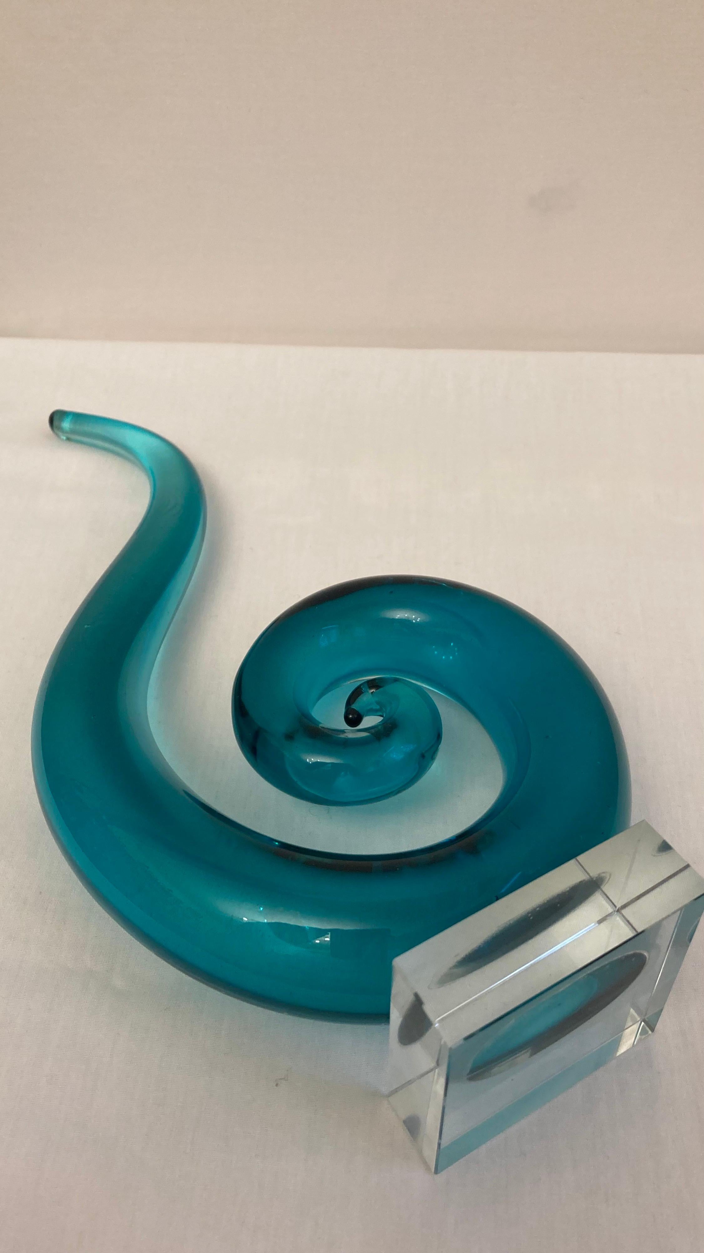 Murano Glass Abstract Sculpture 1