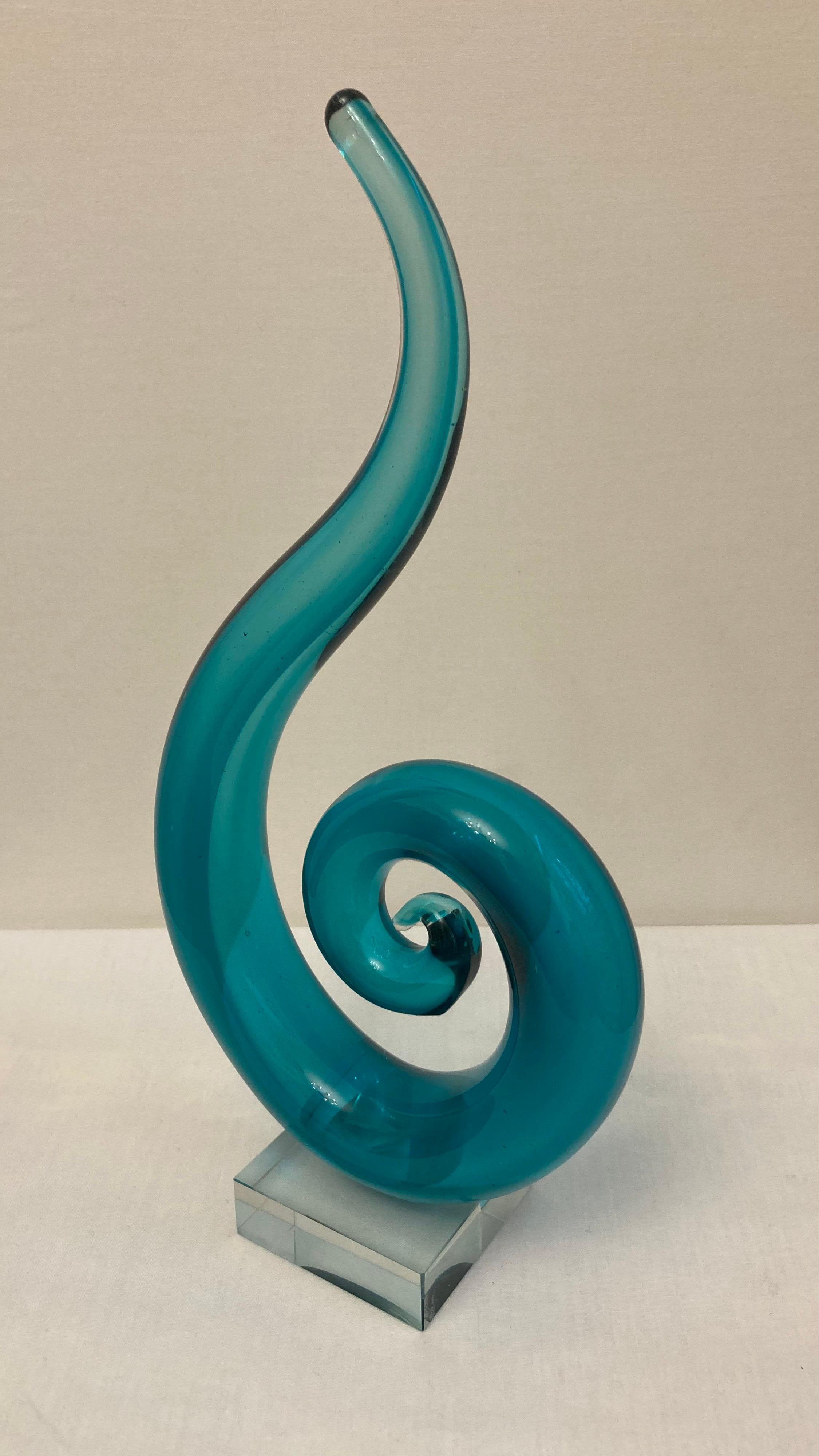 Murano Glass Abstract Sculpture 2