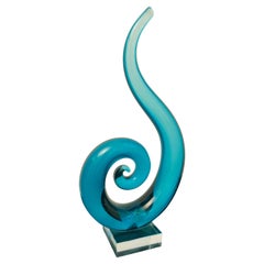Murano Glass Abstract Sculpture