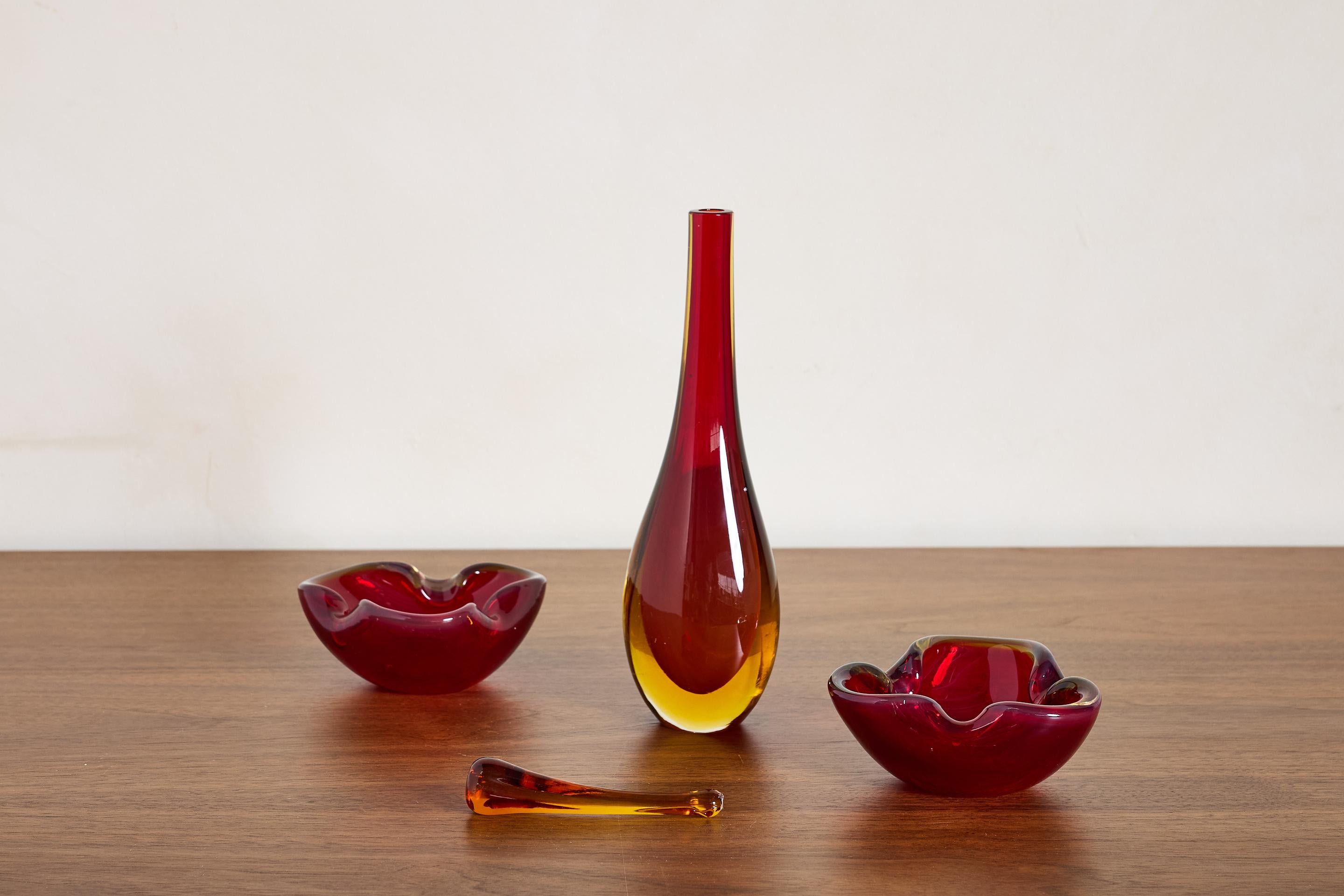 italien Accessoires en verre de Murano en vente