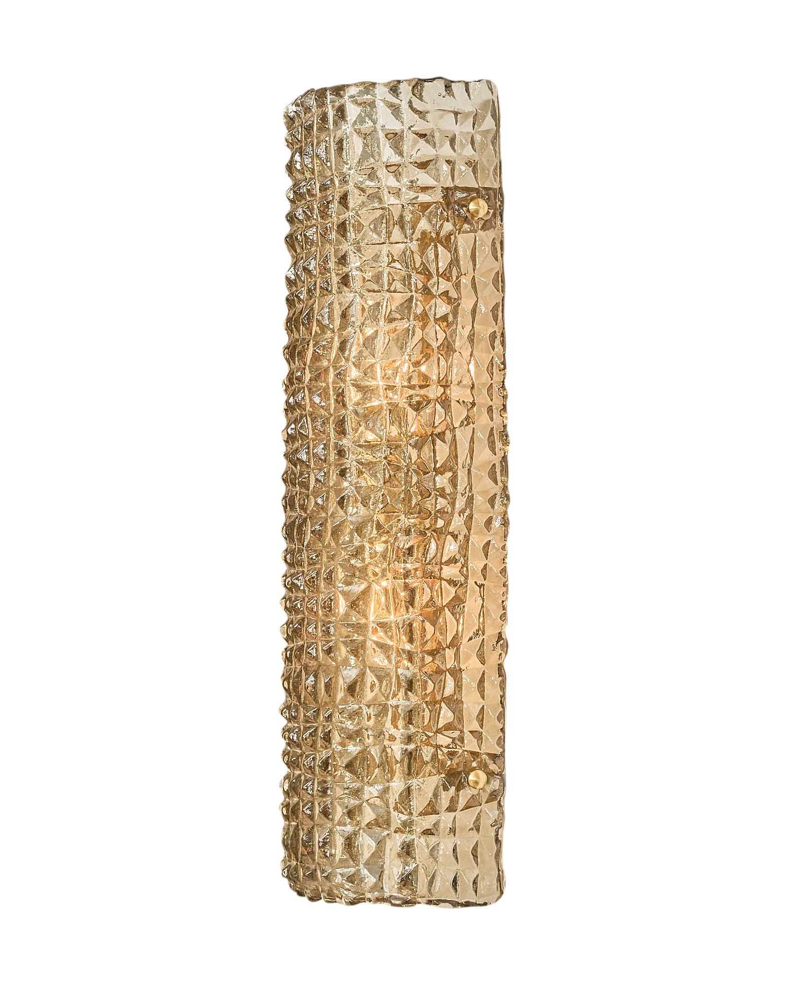 Contemporary Murano Glass “Alligatore” Sconces For Sale