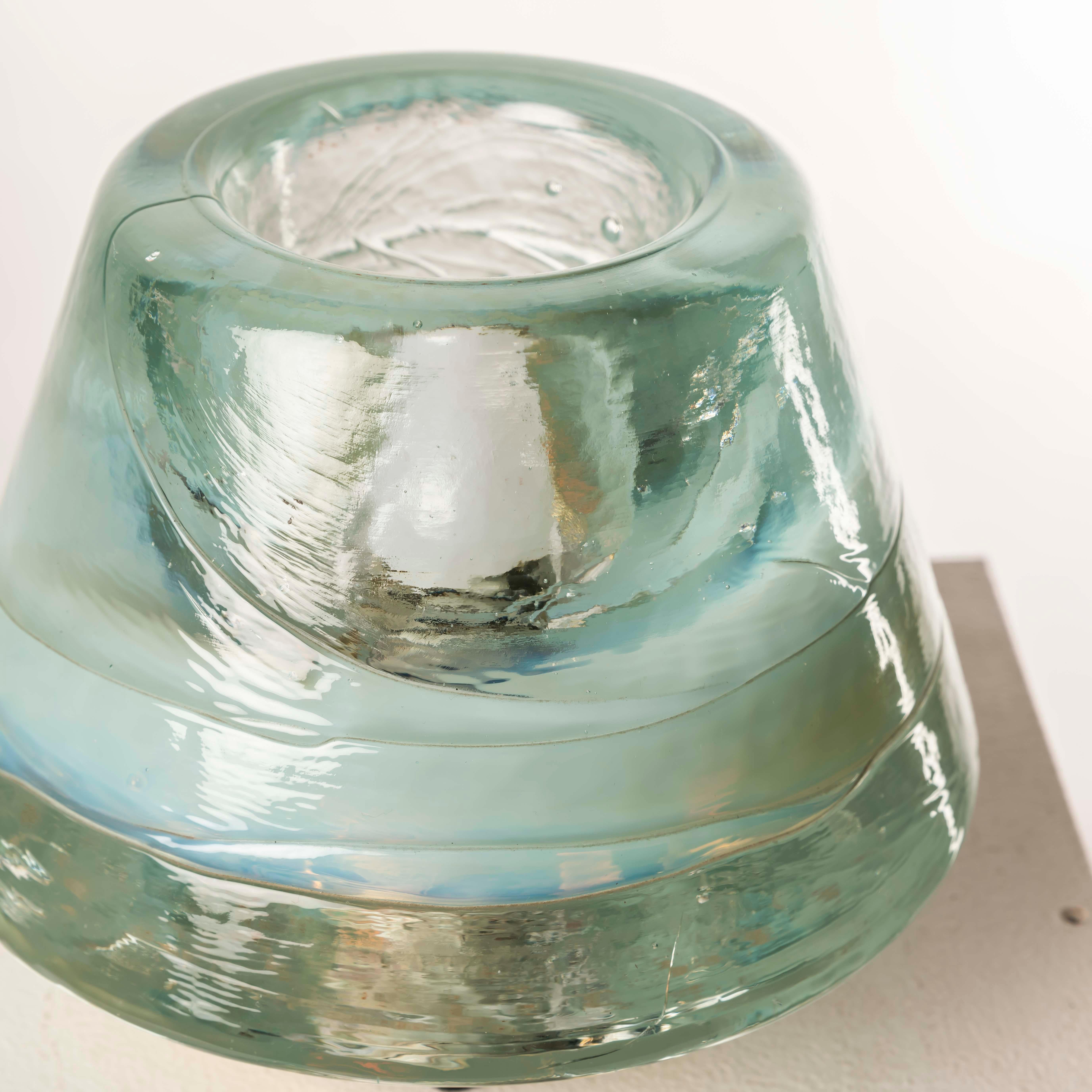 Lampe de table en verre de Murano conçue par Renato Toso et Roberto Pamio/Leucos en vente 5