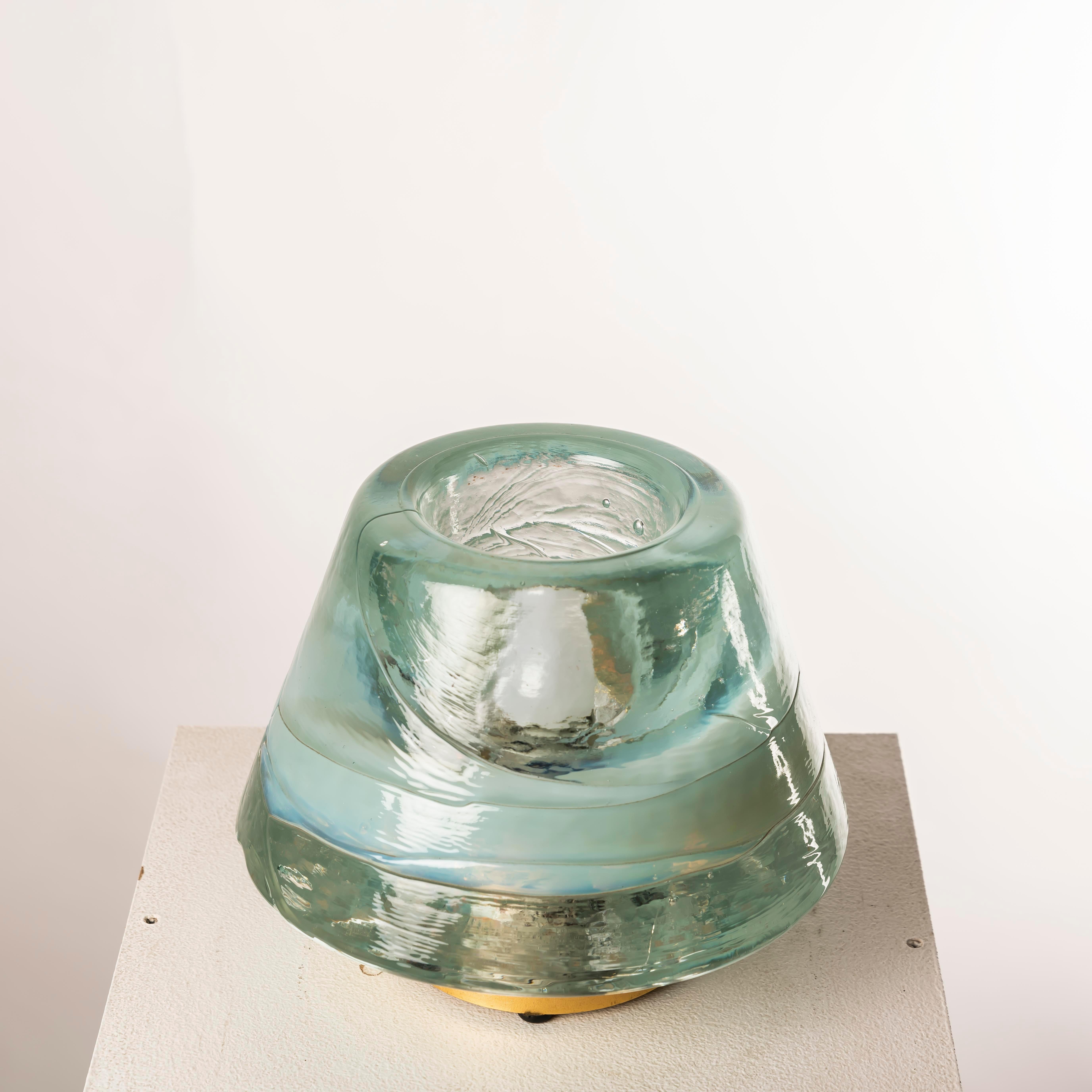 Lampe de table en verre de Murano conçue par Renato Toso et Roberto Pamio/Leucos en vente 6