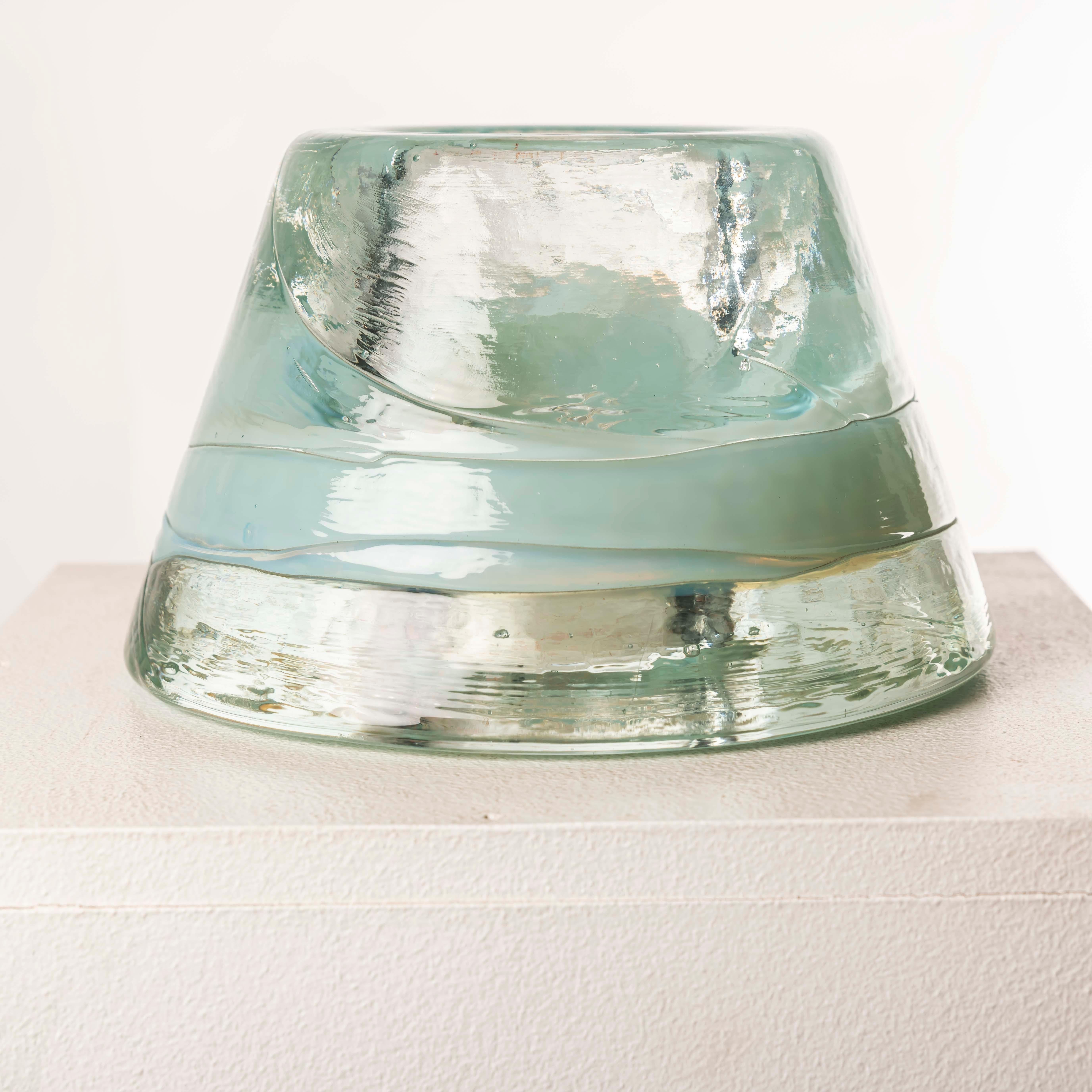 Fin du 20e siècle Lampe de table en verre de Murano conçue par Renato Toso et Roberto Pamio/Leucos en vente