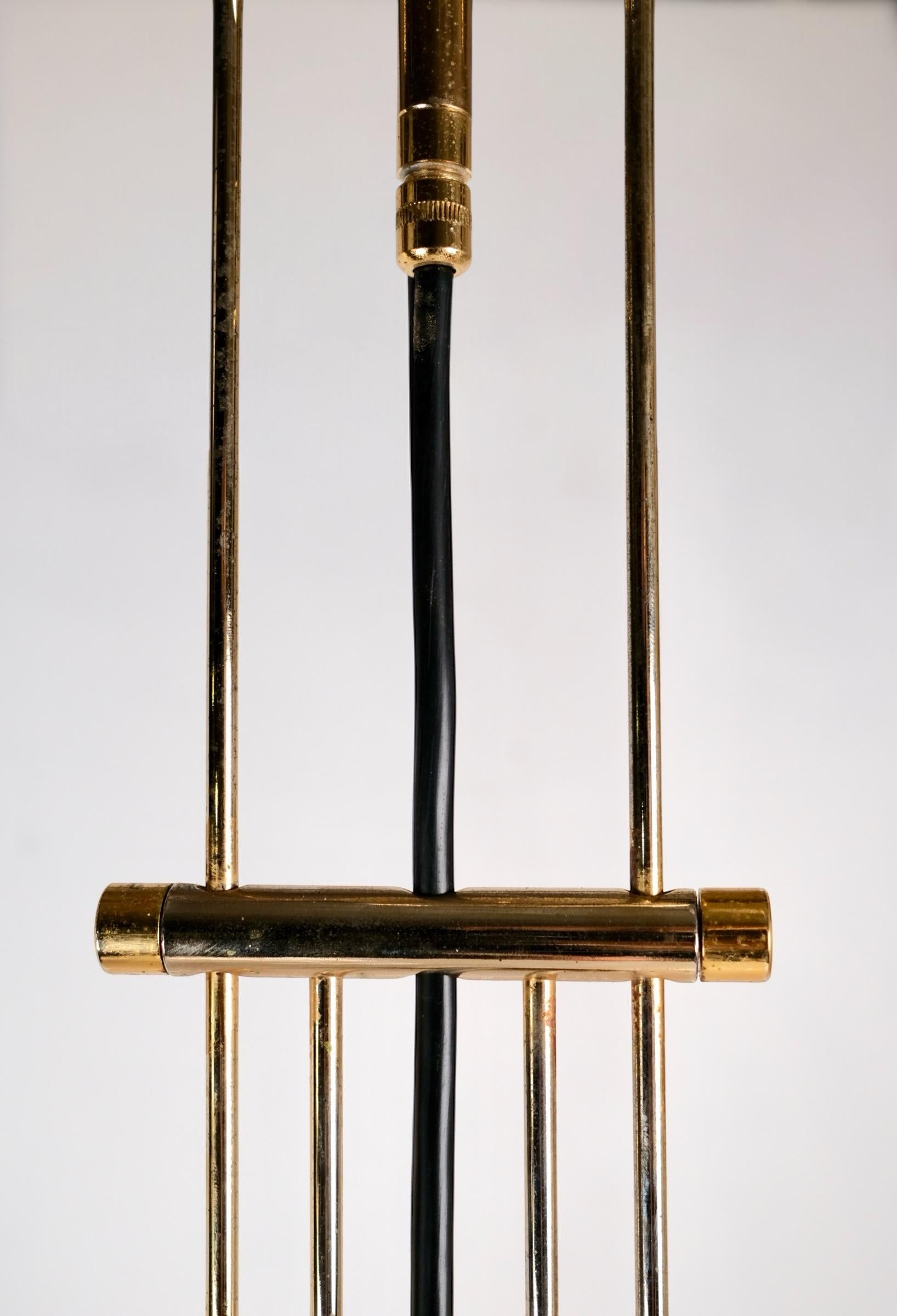 Murano glass and brass pendant light by La Murrina, Italy, 1970s For Sale 8