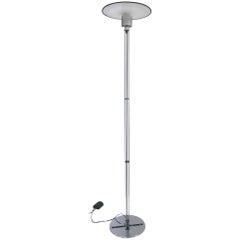 Used Murano Glass and Chrome Floor Lamp by VeArt