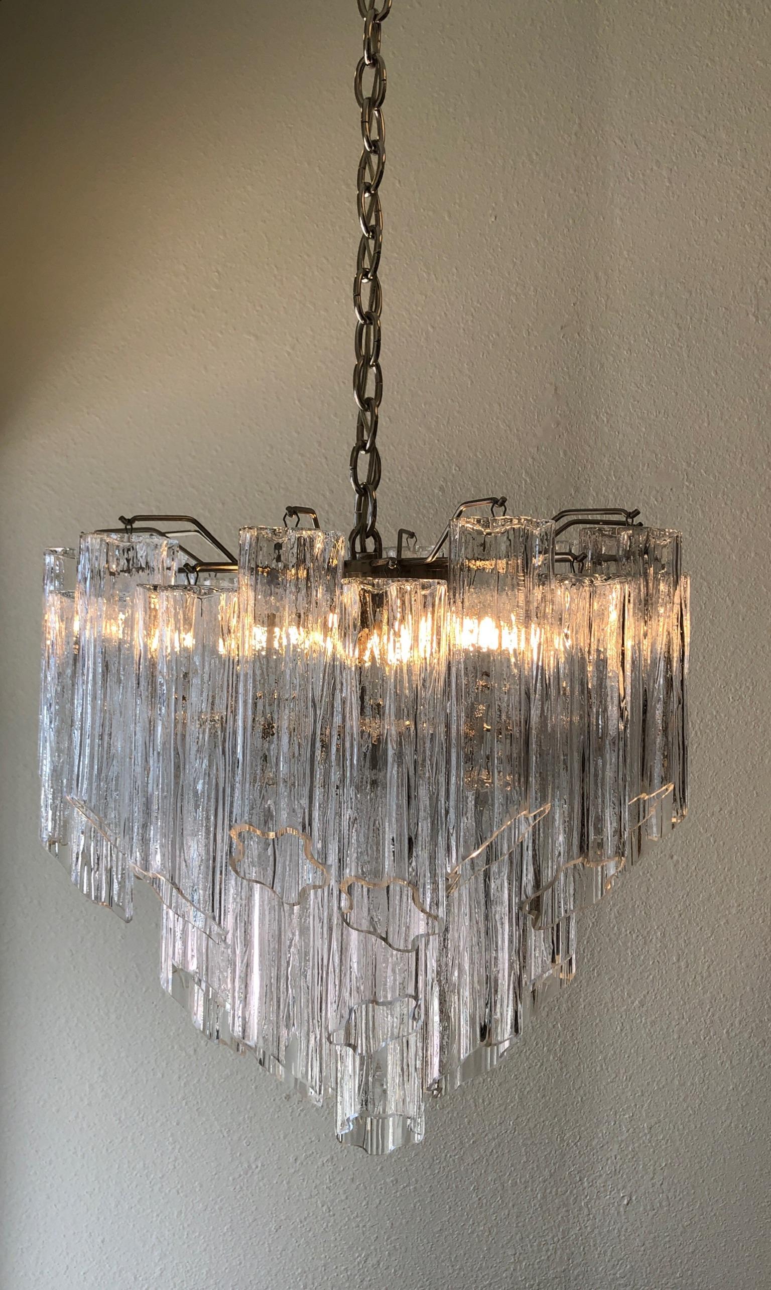 murano glass chandelier