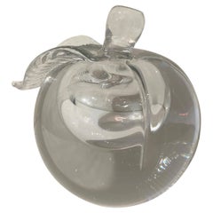 Murano Glass Apple Paperweight by Ogetti