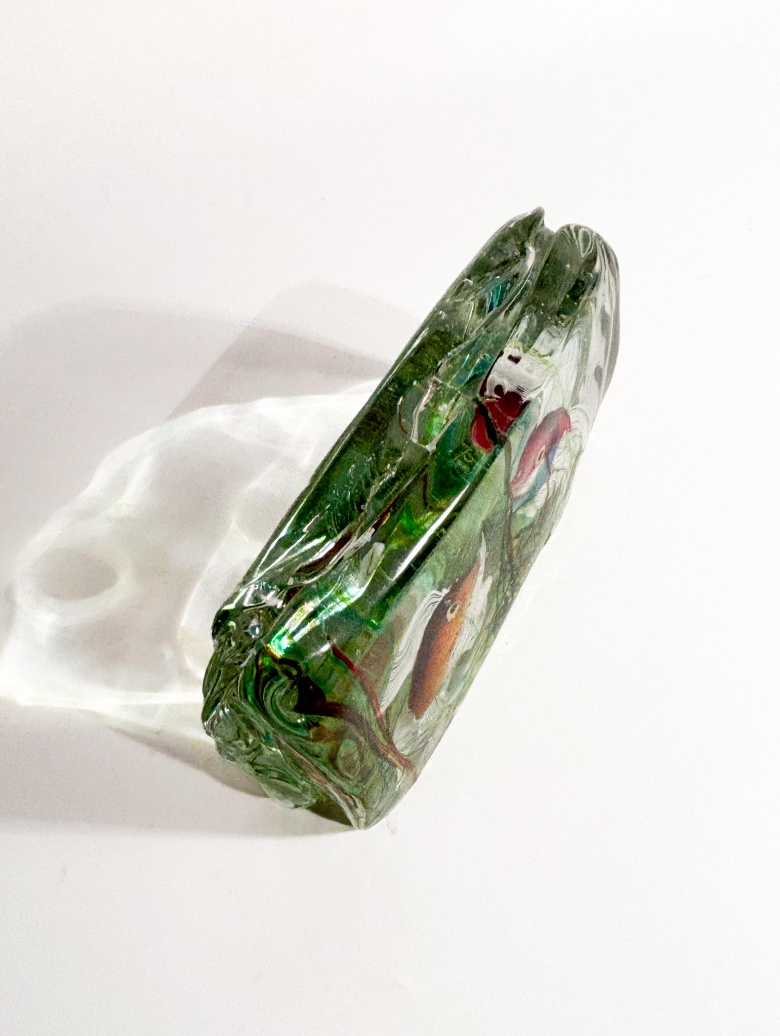 Acuario de cristal de Murano de Cenedese con figuras marinas de los años 50 en venta 5