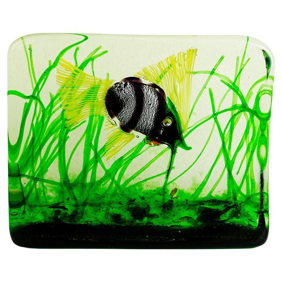 Murano Glass Aquarium by Riccardo Licata for Gino Cenedese, Italy 1960s
