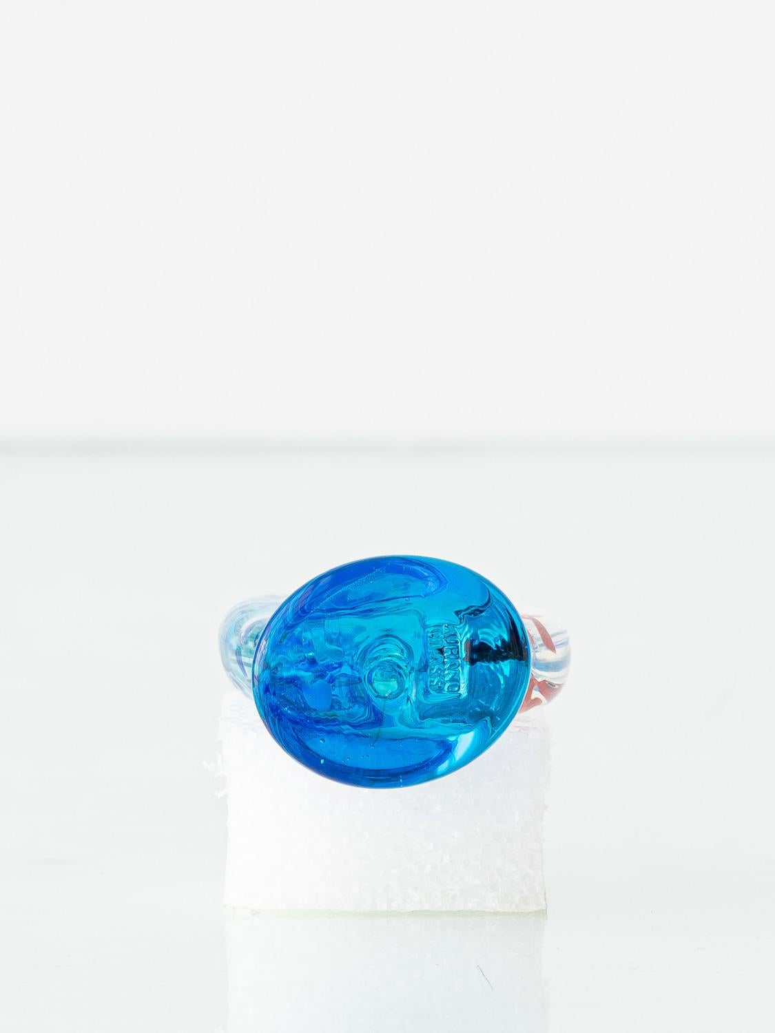 Murano Glass Aquarium Paperweight by Tagliapietra For Sale 2