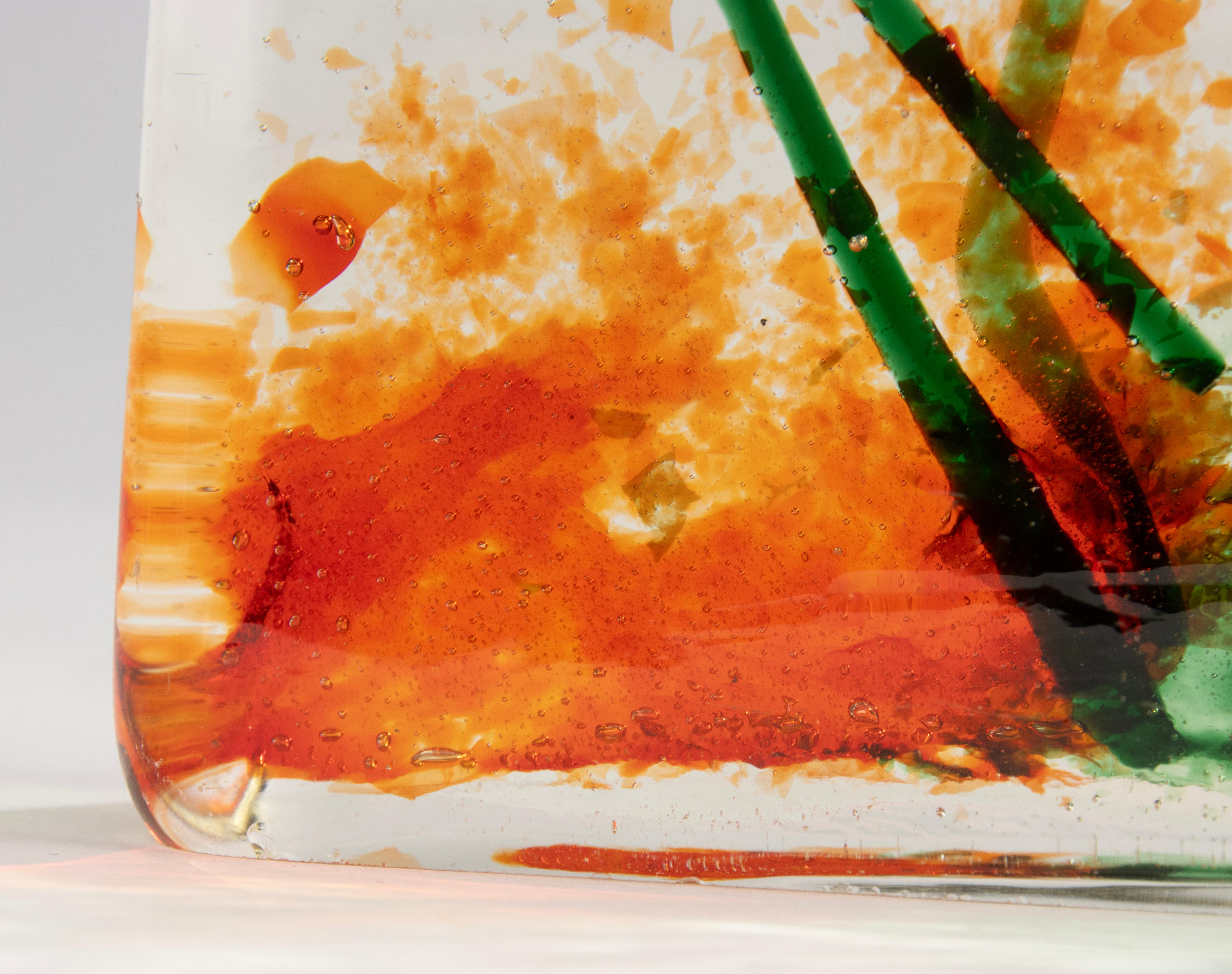 Sculpture d'aquarium en verre de Murano - Italie - Circa 1960s en vente 3