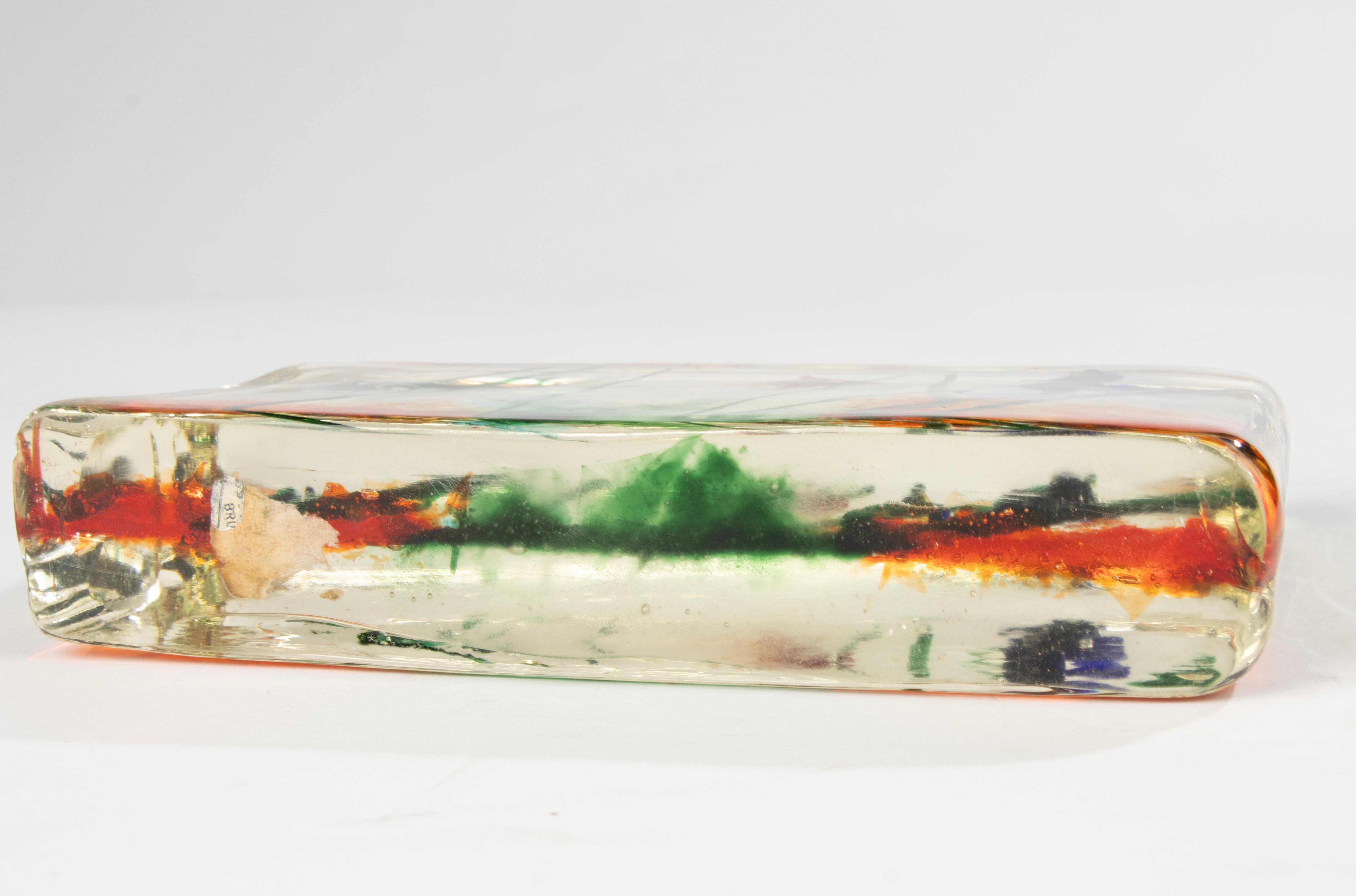 Sculpture d'aquarium en verre de Murano - Italie - Circa 1960s en vente 7