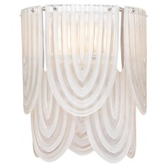 Murano Glass Art Deco Chandelier