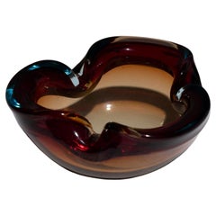 Cendrier en verre de Murano, 1950S