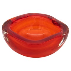 Vintage Murano Glass Ashtray, 1960s