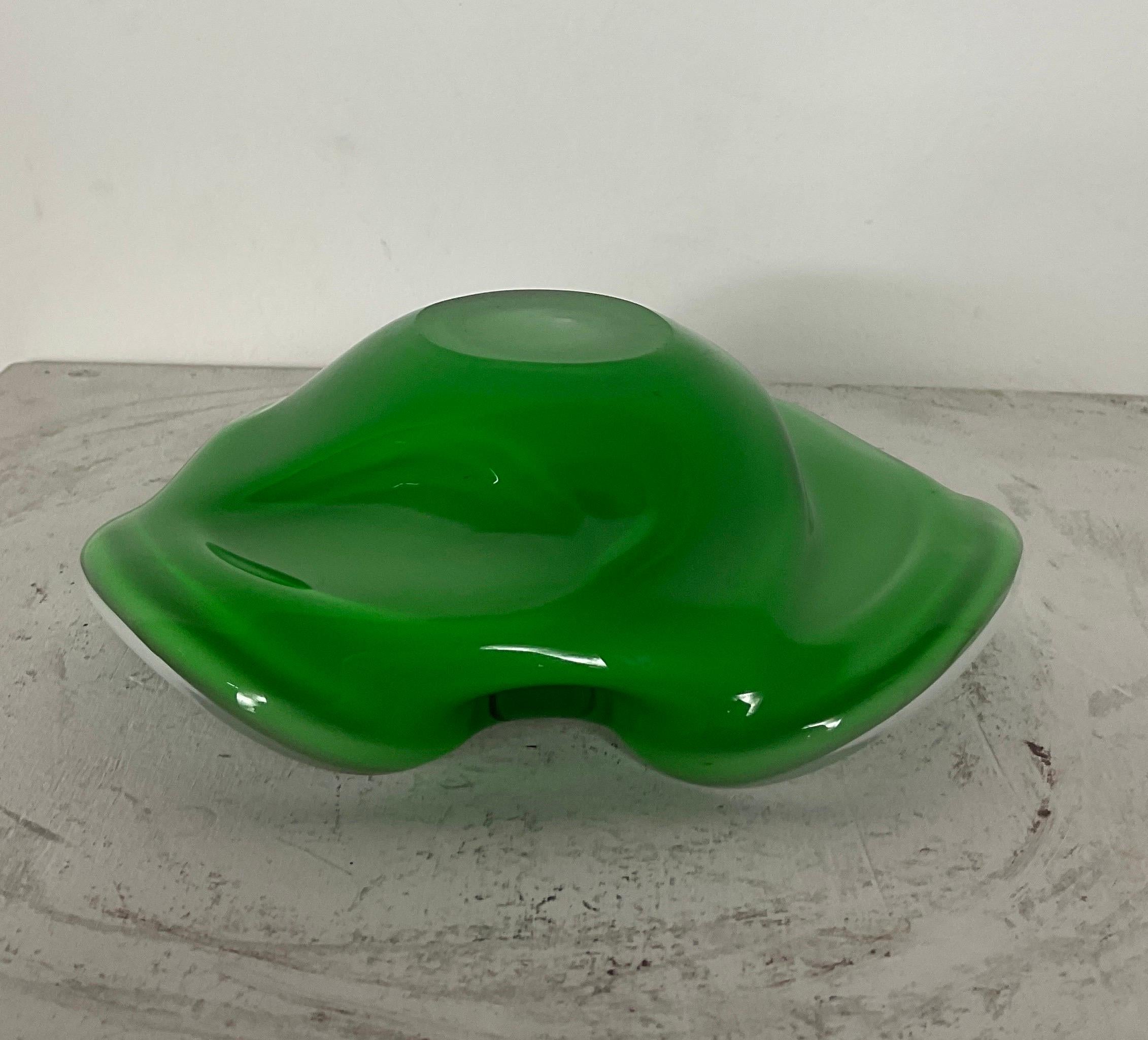Murano glass ashtray attributable to Archimedes Seguso of the 60s For Sale 6