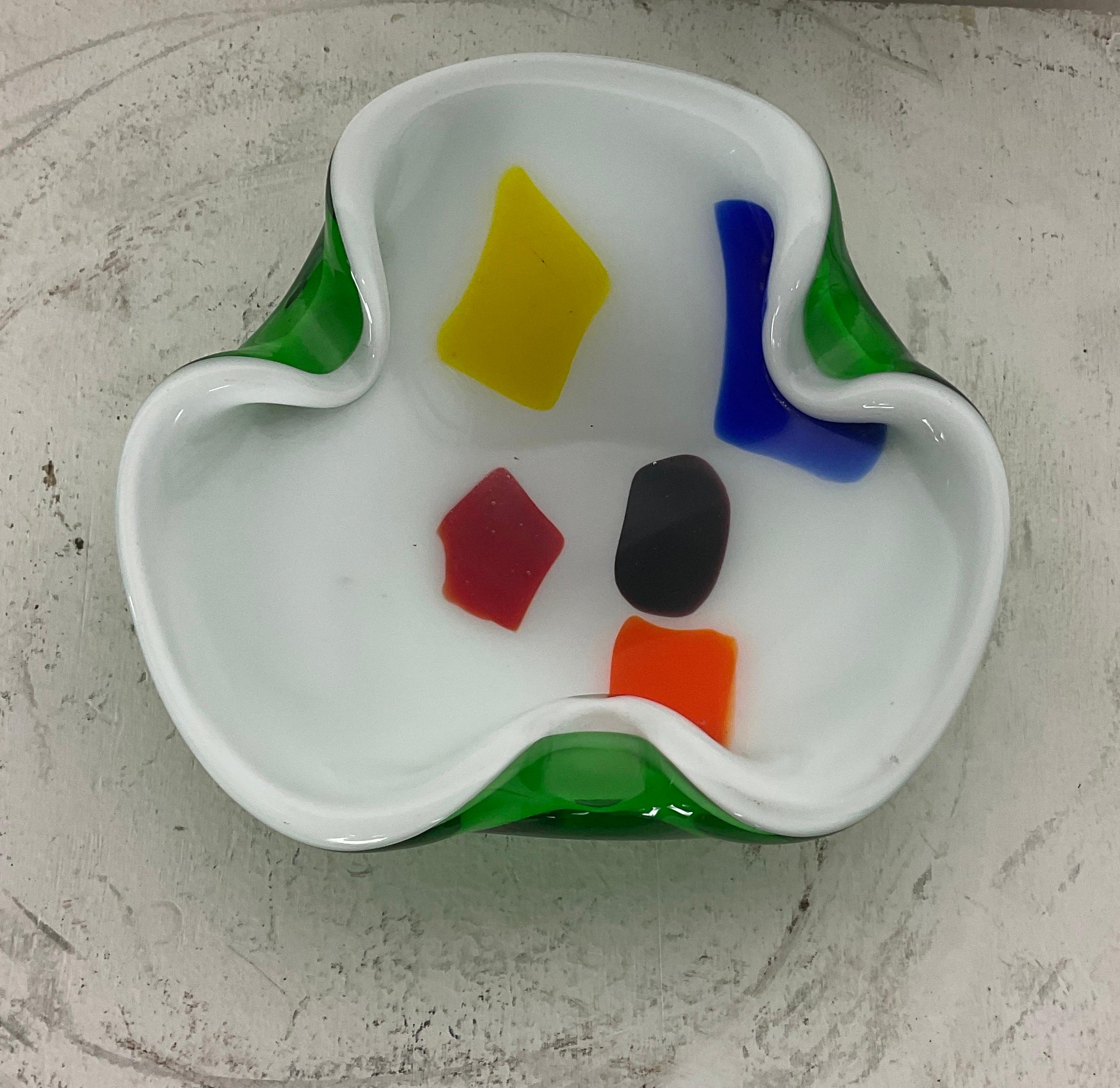 Murano glass ashtray attributable to Archimedes Seguso of the 60s For Sale 3