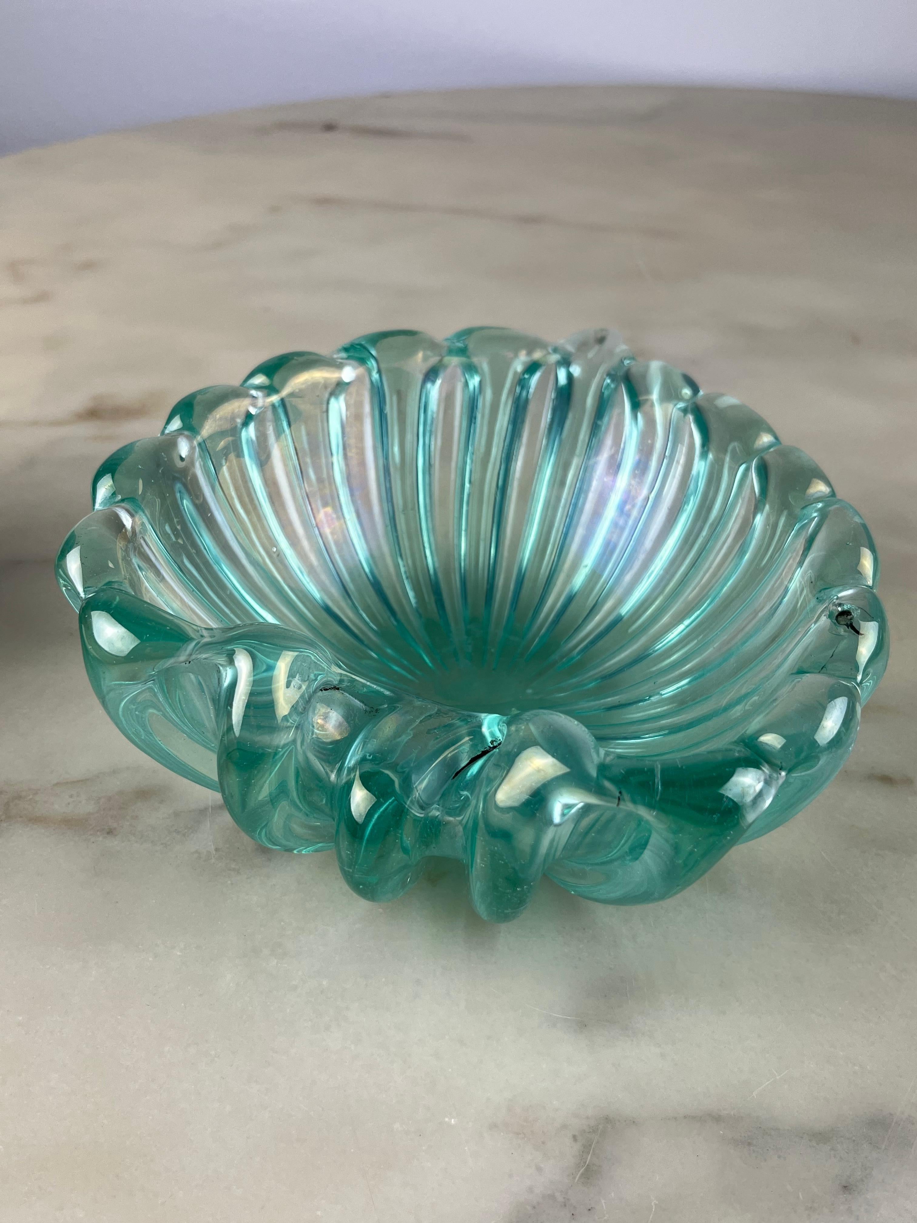 Other Murano Glass Ashtray, attributed to Barovier & Toso, Italy, 1950s For Sale