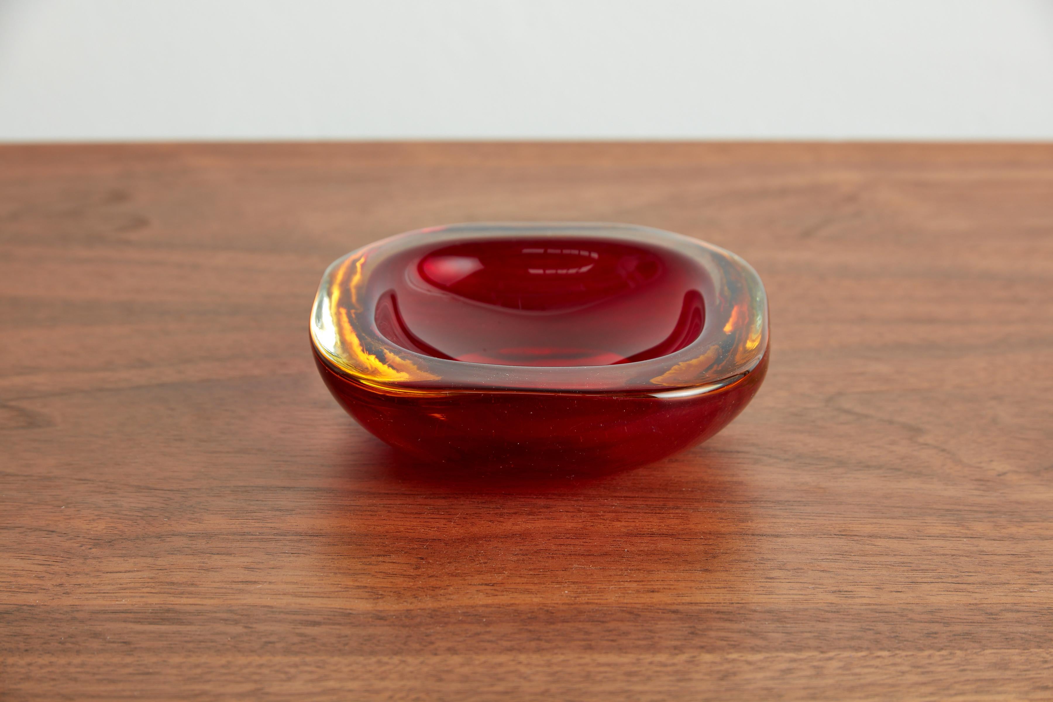 Murano Glass Ashtray For Sale 5