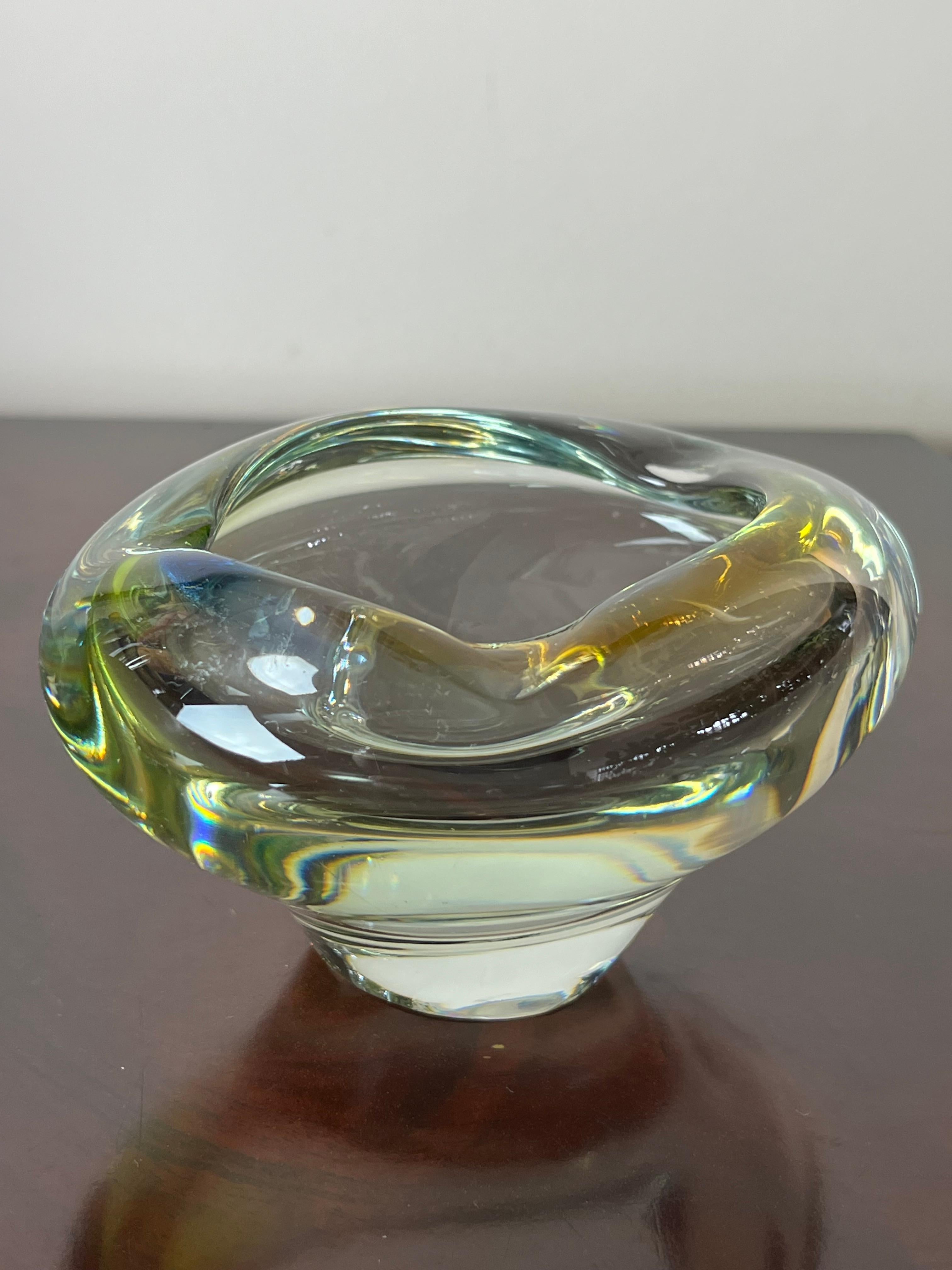 Murano Glass Ashtray, Italy, 1960s For Sale 4