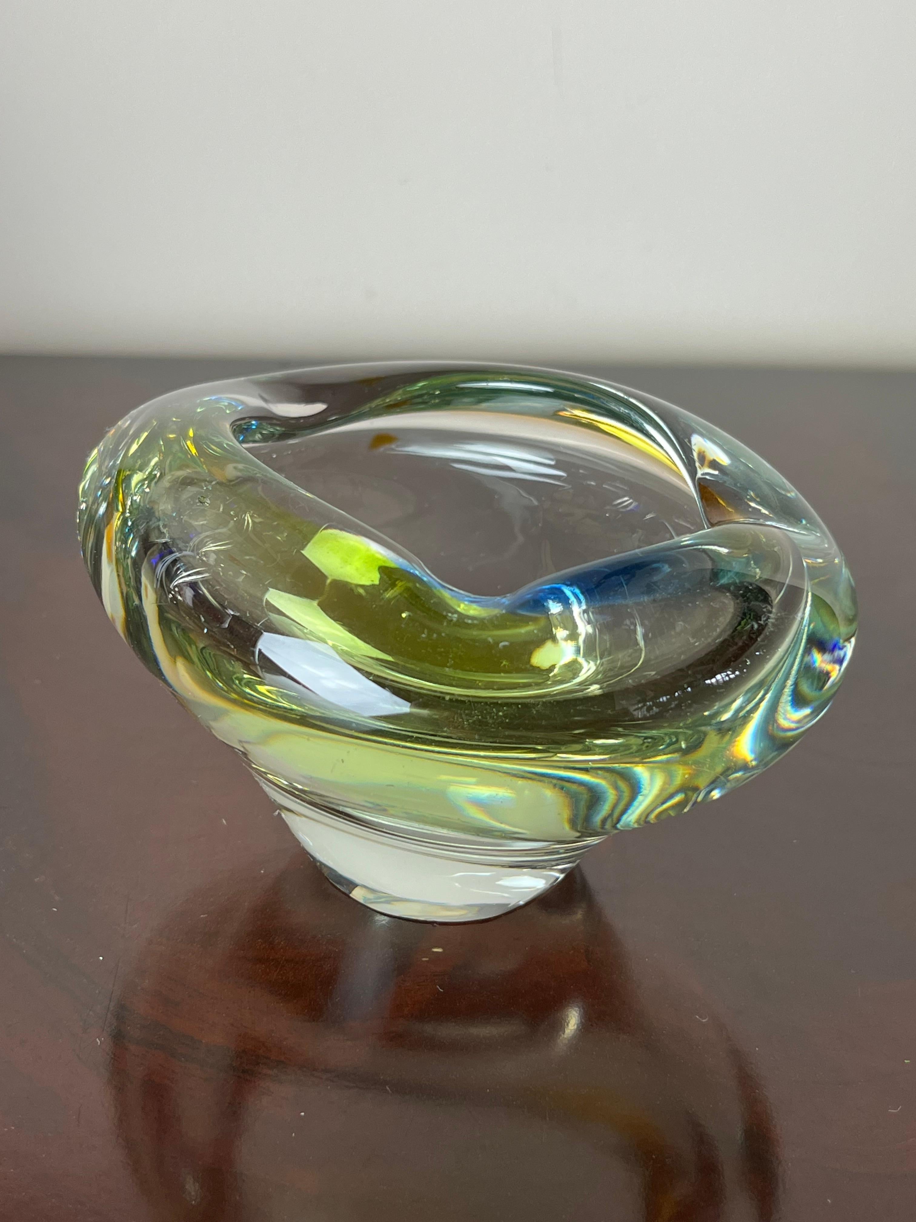Italian Murano Glass Ashtray, Italy, 1960s For Sale