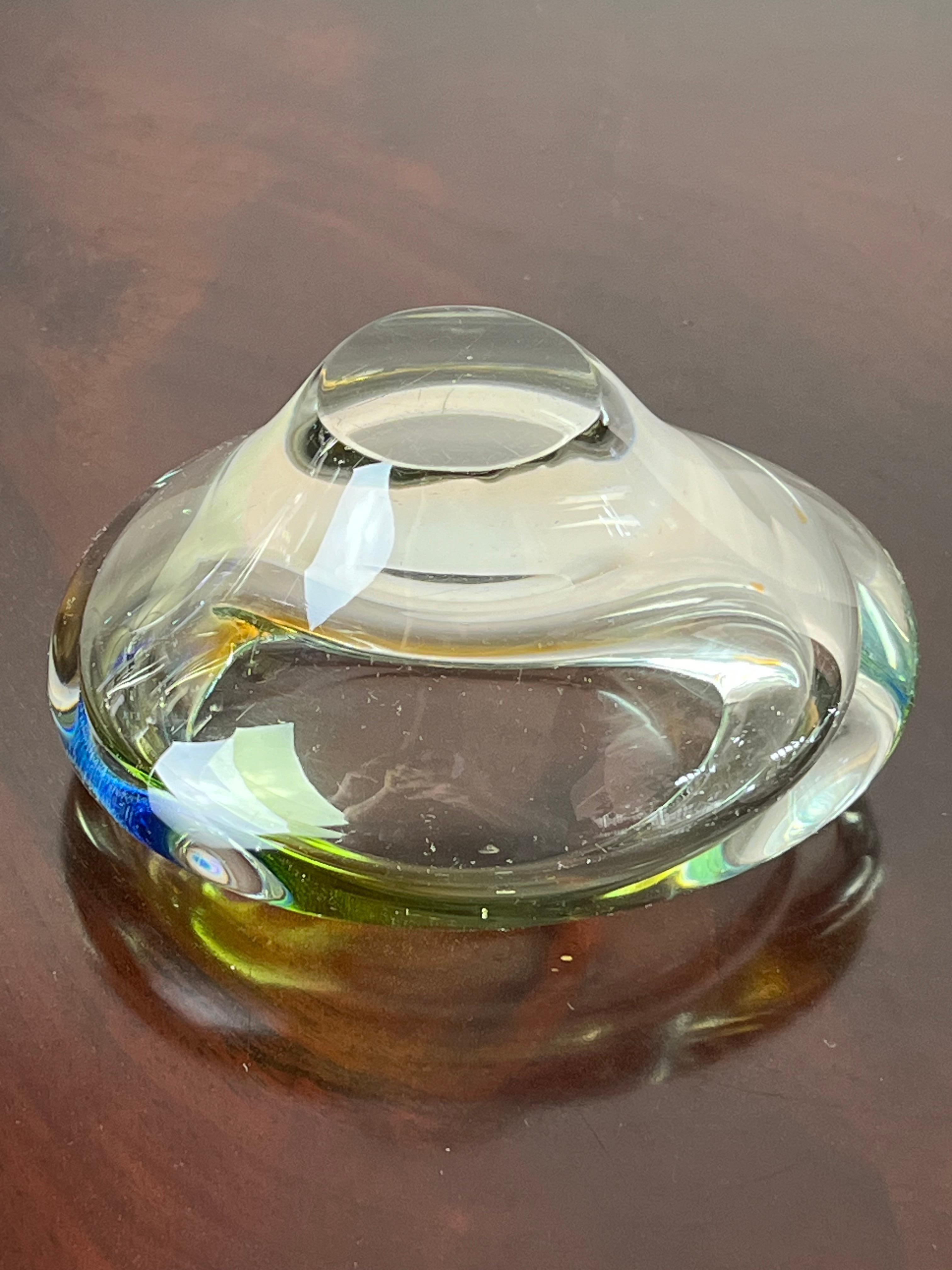 Murano Glass Ashtray, Italy, 1960s For Sale 2