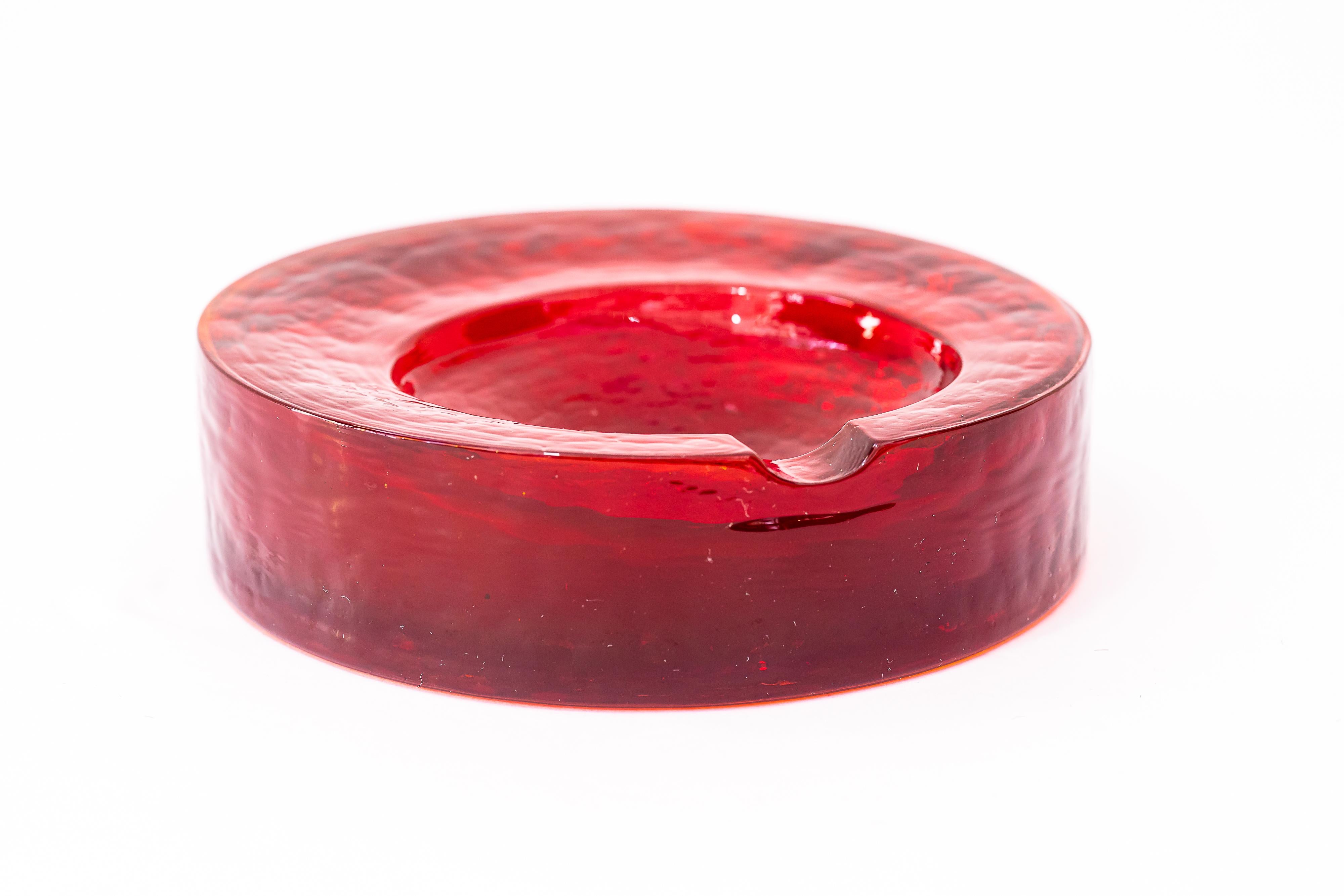 Mid-20th Century Murano glass Ashtray Italy around 1960s For Sale