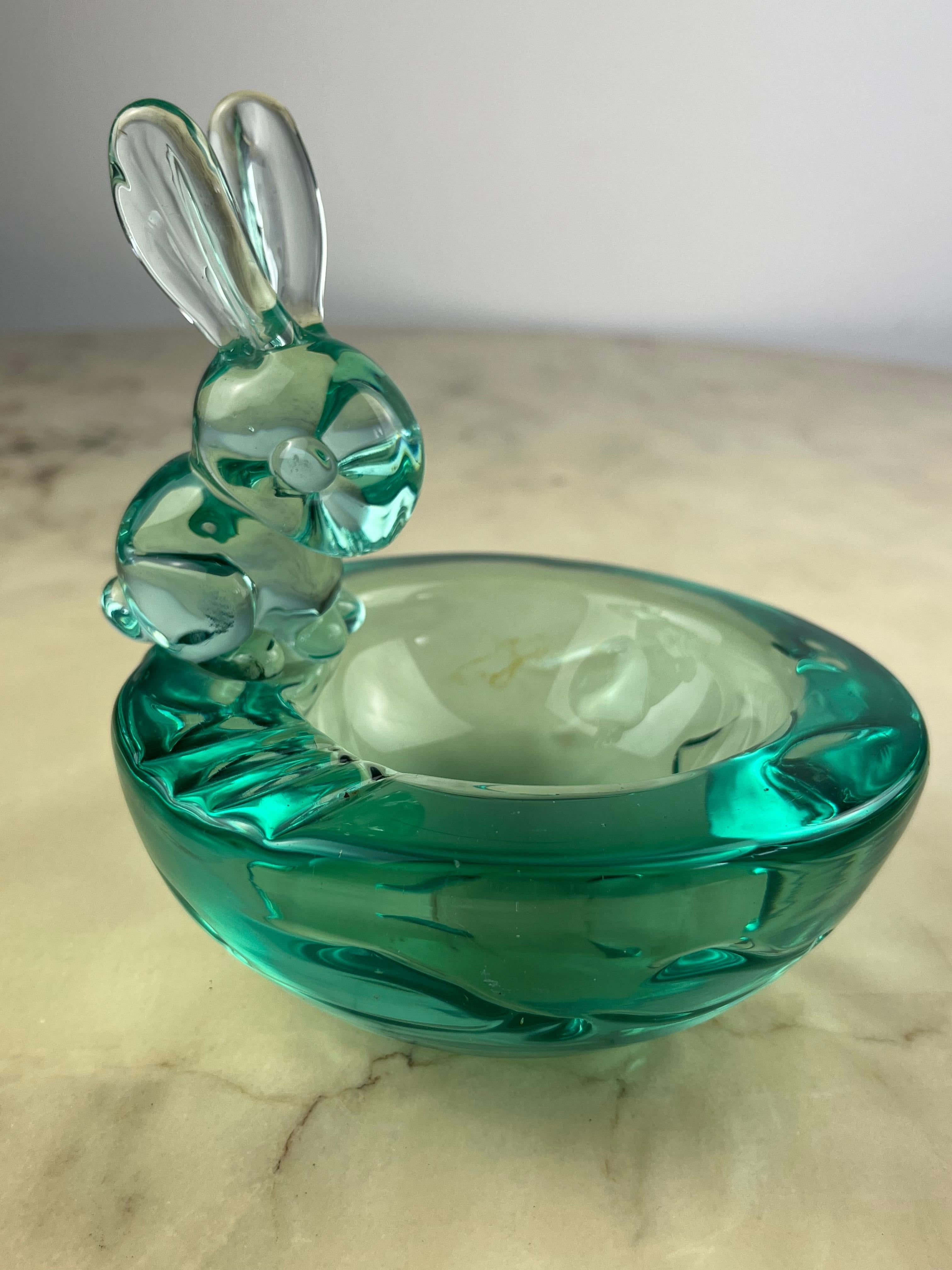 Mid-Century Murano Glass Ashtray/Valet Tray, Italy, 1950s For Sale 5