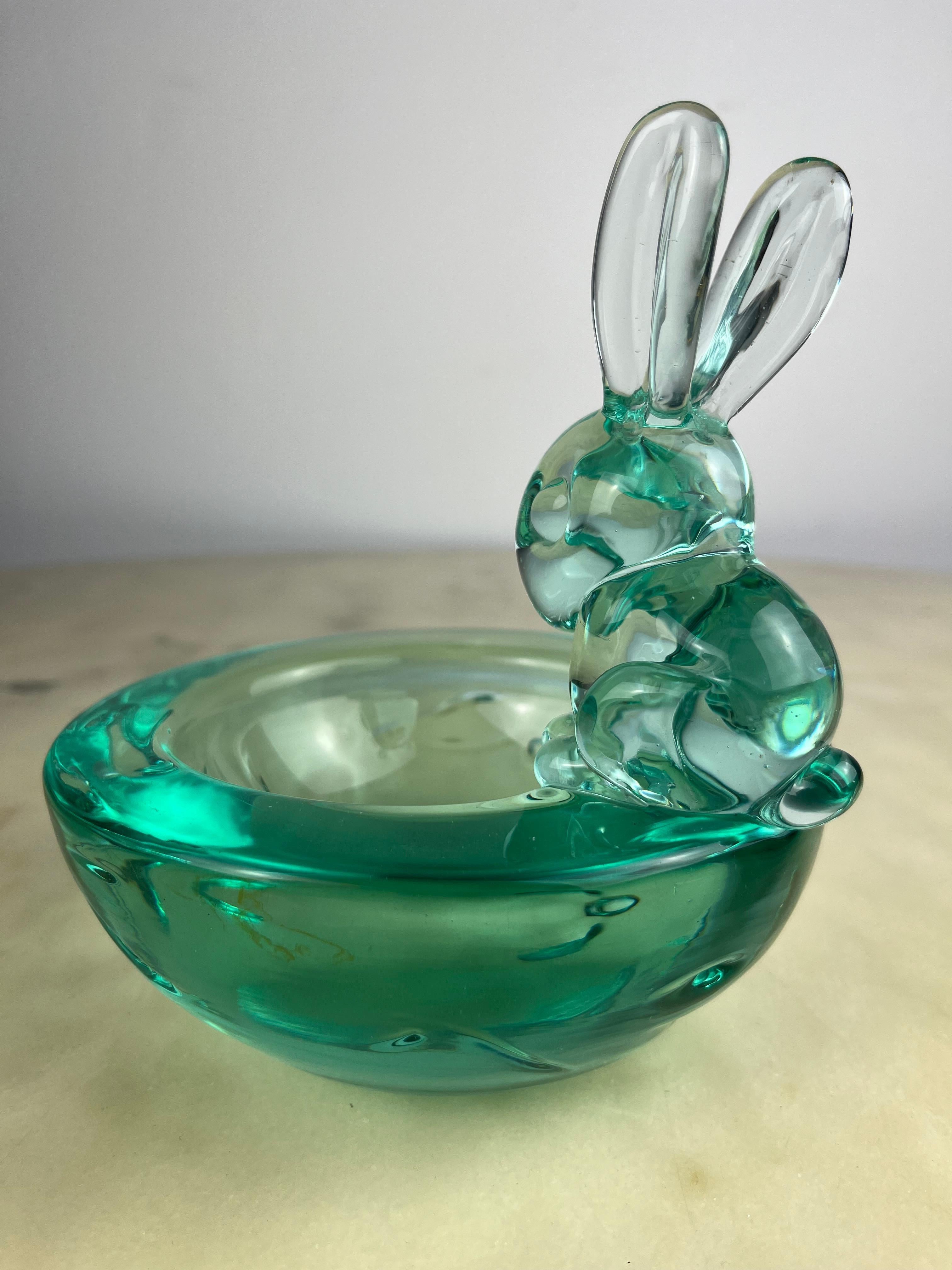 Other Mid-Century Murano Glass Ashtray/Valet Tray, Italy, 1950s For Sale