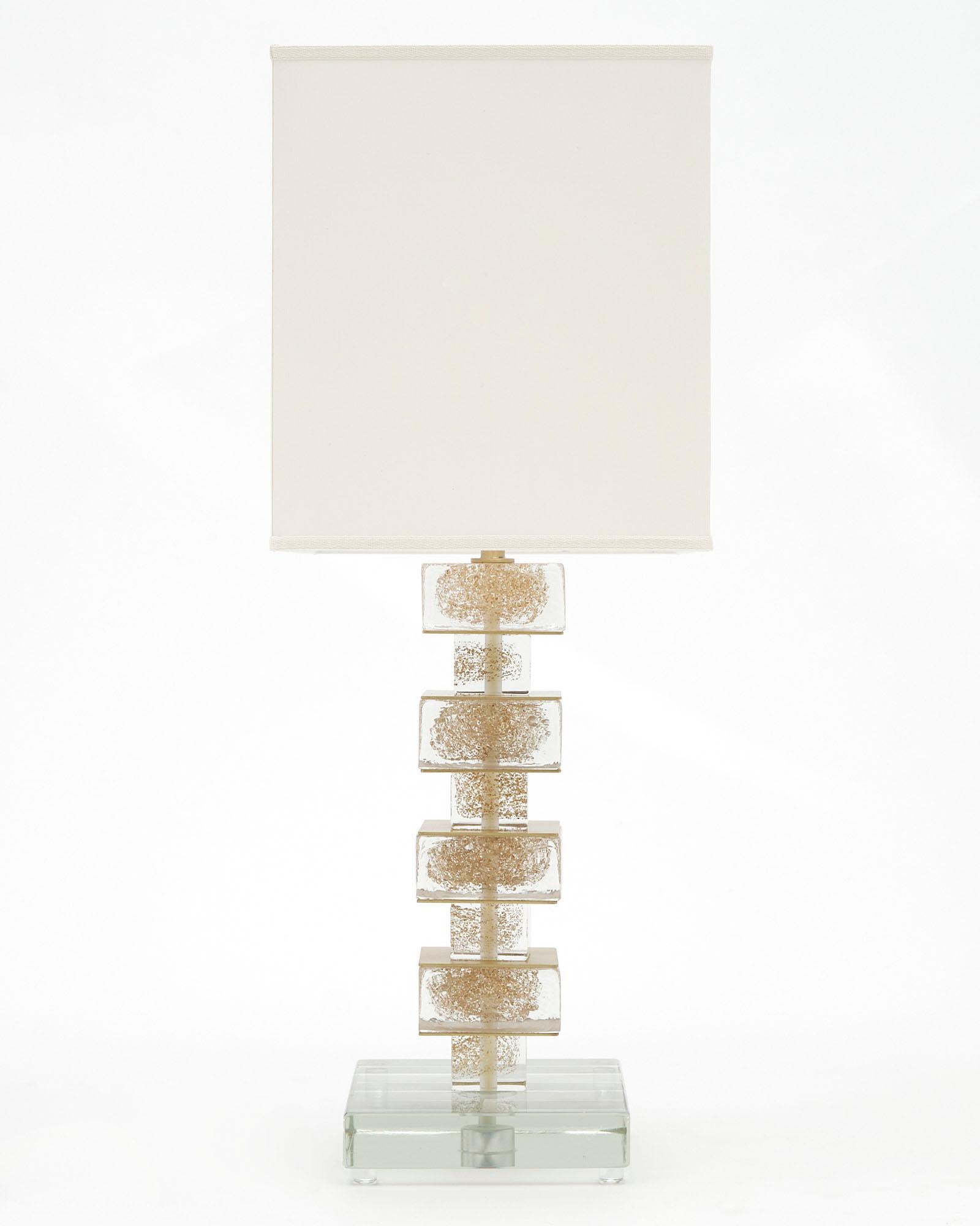 Murano Glass Aventurina Lamps For Sale 2